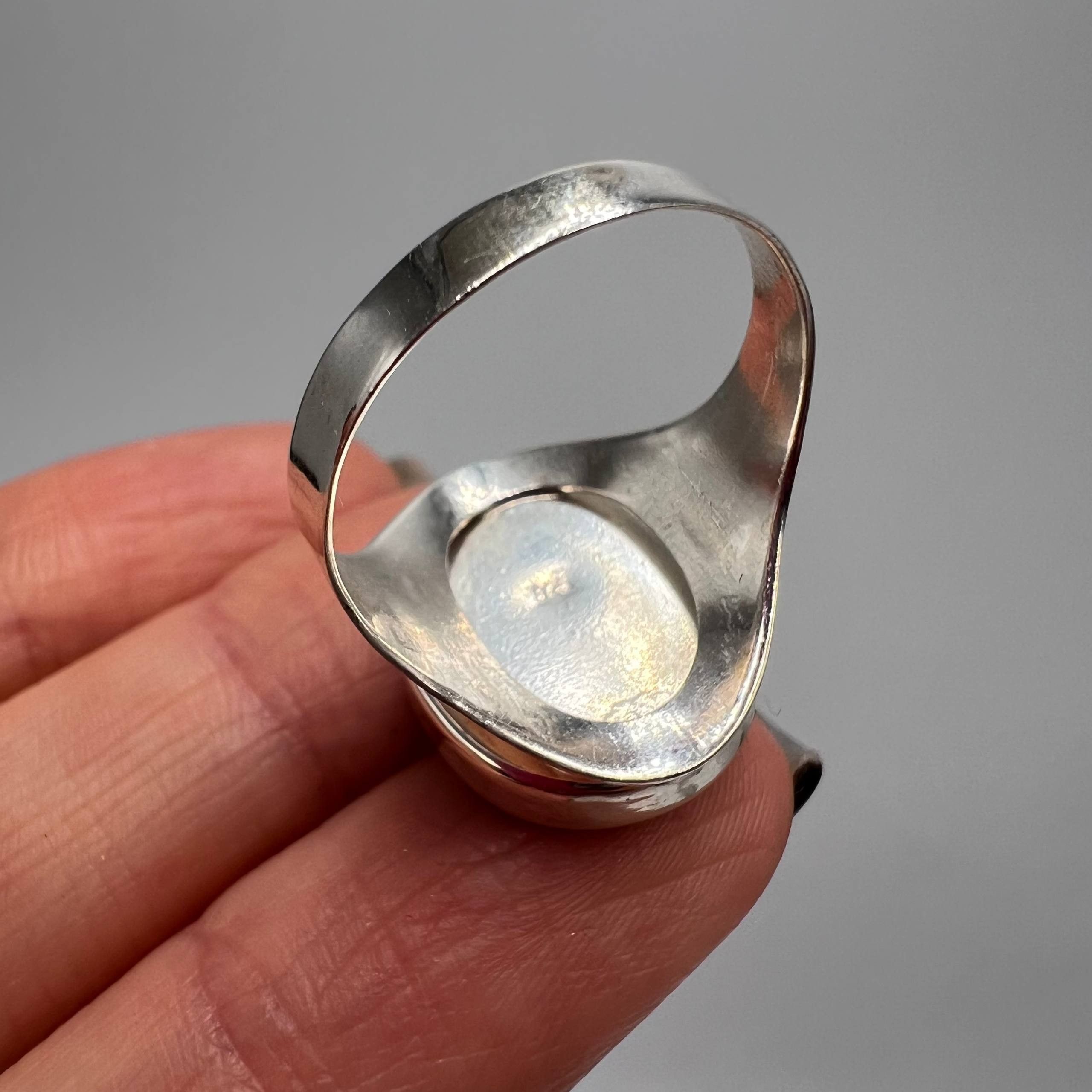 Sterling Silver Sterling Silver 925 Yin Yang Ring Size ONE SIZE - 10 Thumbnail