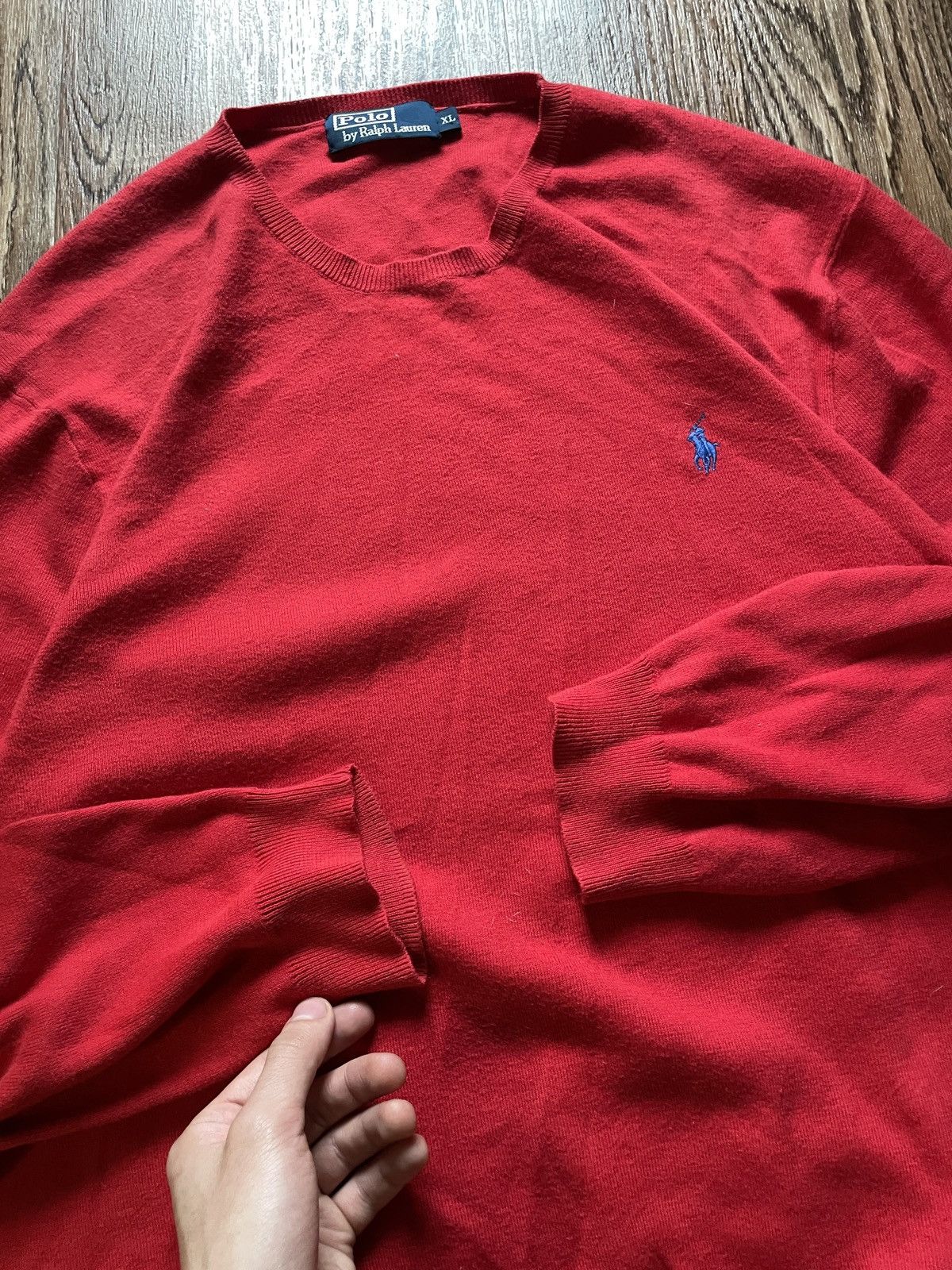 Polo Ralph Lauren Vintage sweater Polo Ralph Lauren Crew Neck Knit luxury Size US XL / EU 56 / 4 - 5 Thumbnail