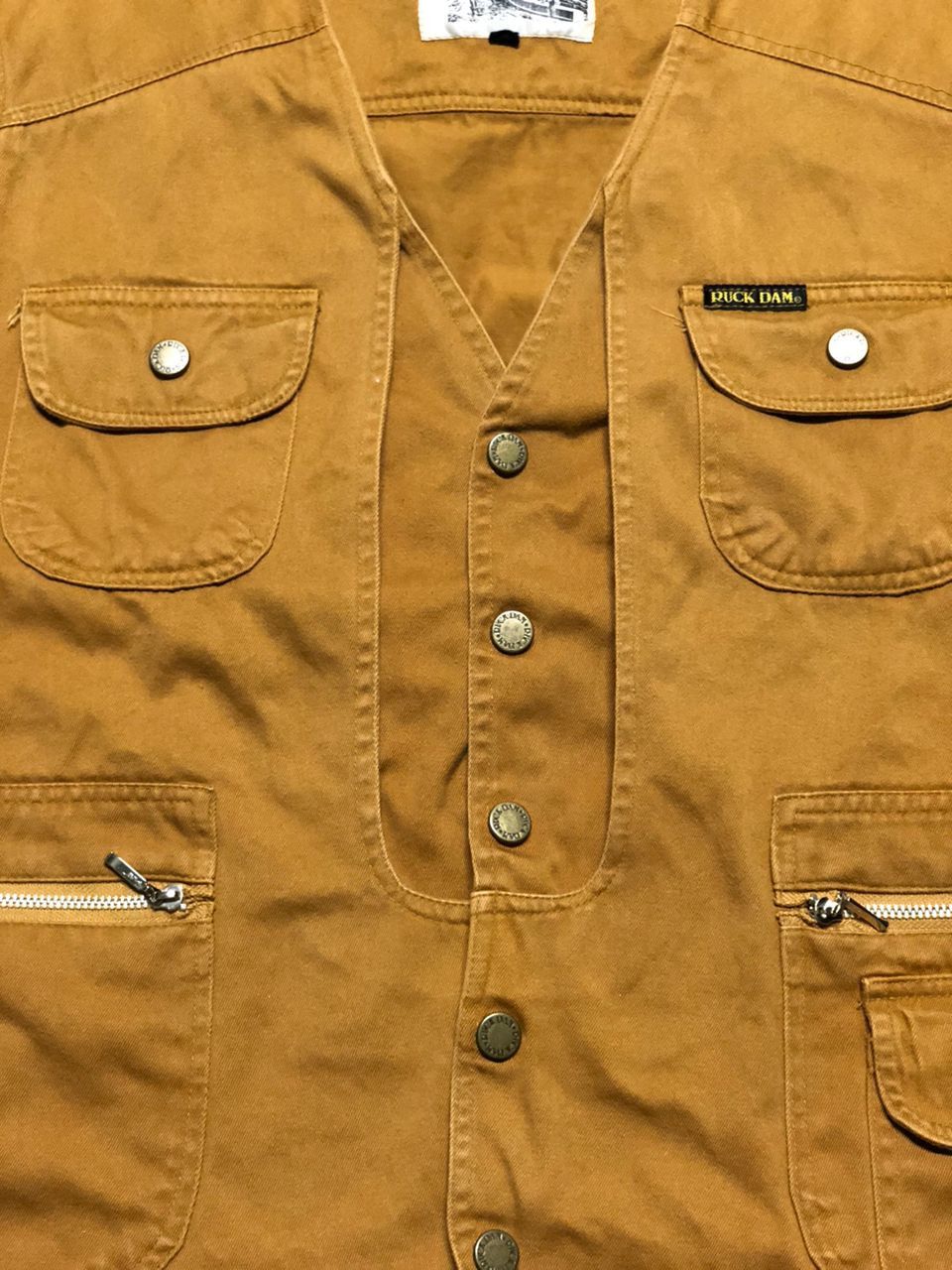 Japanese Brand × Vintage Vintage Ruck Dam Tactical Vest Streetwear Size US L / EU 52-54 / 3 - 6 Thumbnail