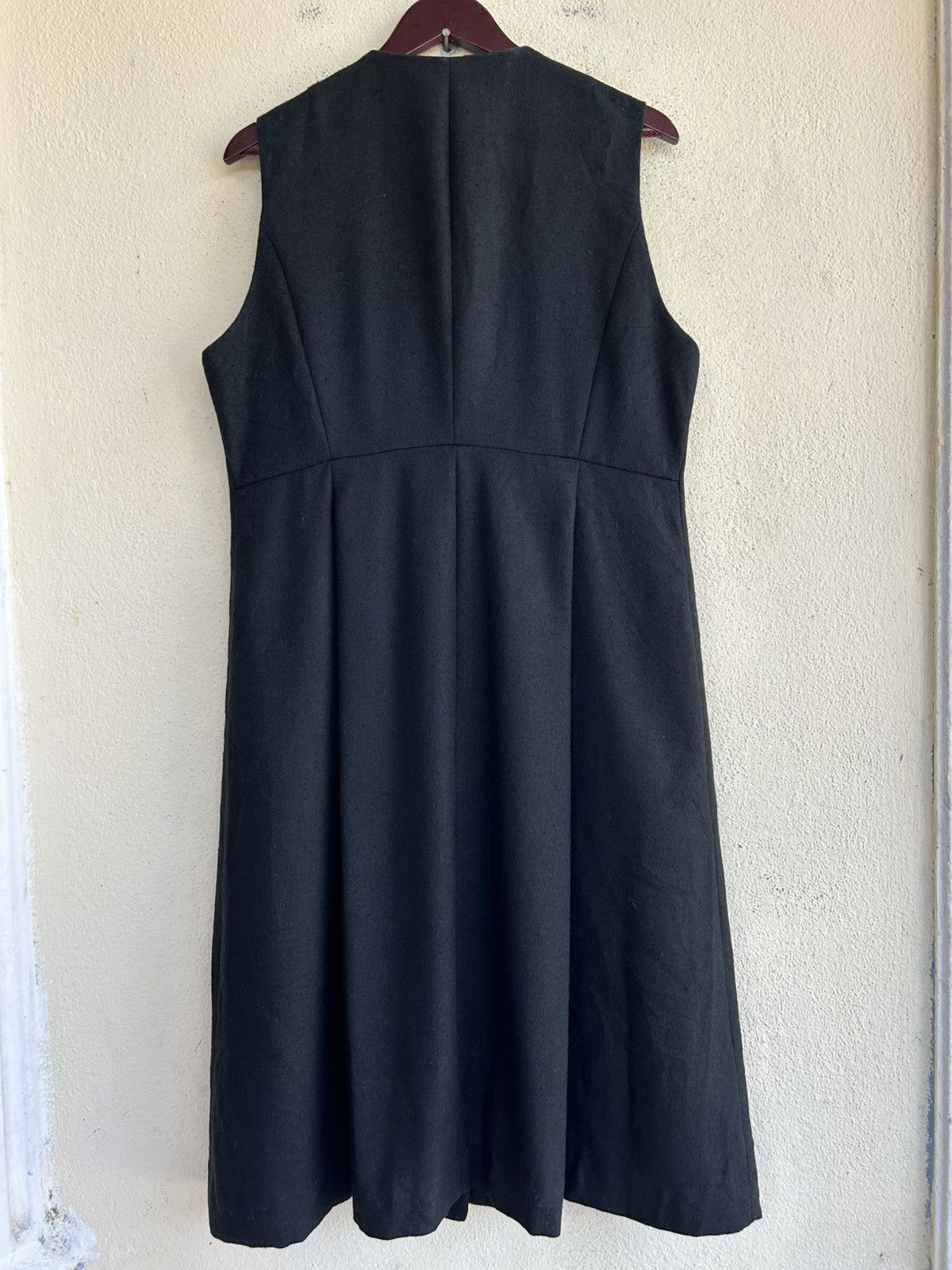 Designer × Karl Lagerfeld Karl Lagerfeld Sleeveless Polyester Long Coat Size ONE SIZE - 2 Thumbnail