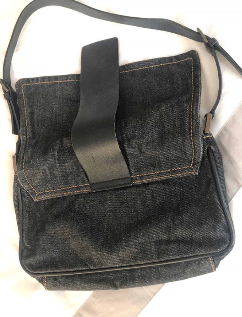 Dolce & Gabbana × Vintage Dolce Gabbana Bag Shoulder Purse Denim Small Vintage Size ONE SIZE - 3 Thumbnail