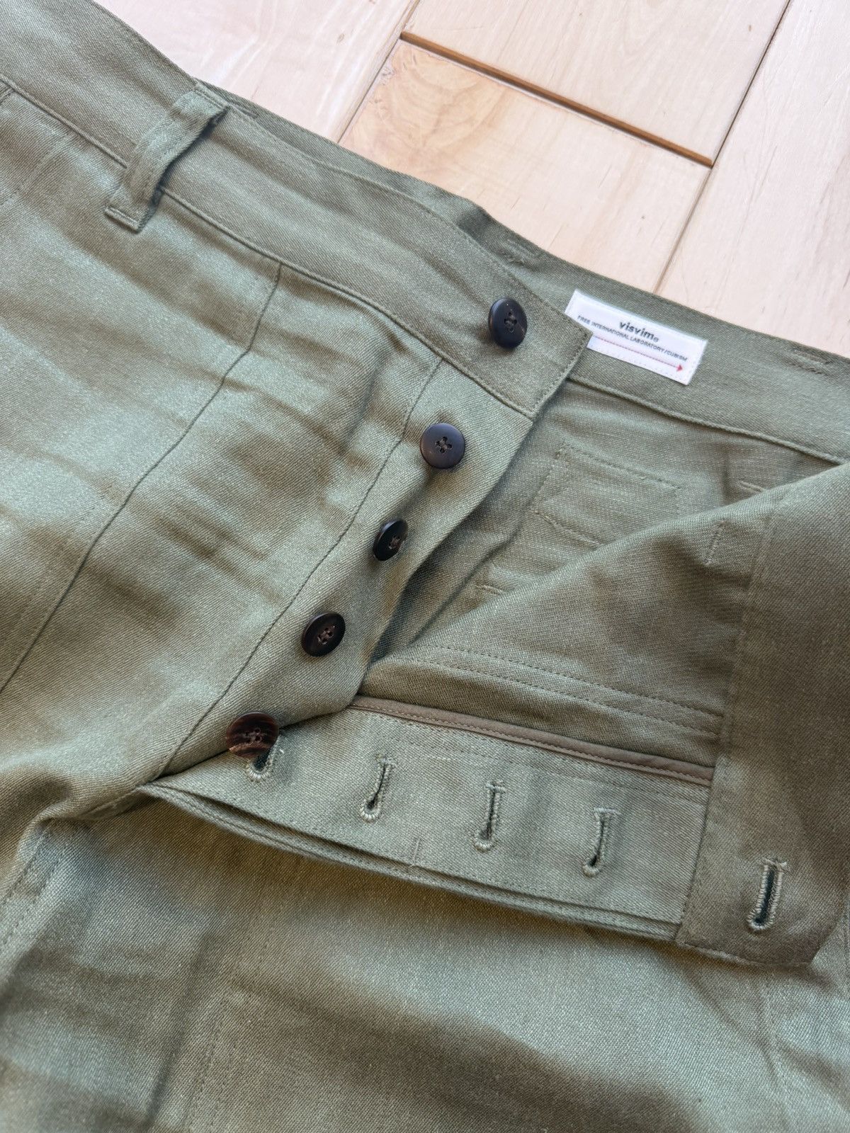 Visvim Alda HW Linen/Wool Trousers Size US 34 / EU 50 - 9 Thumbnail