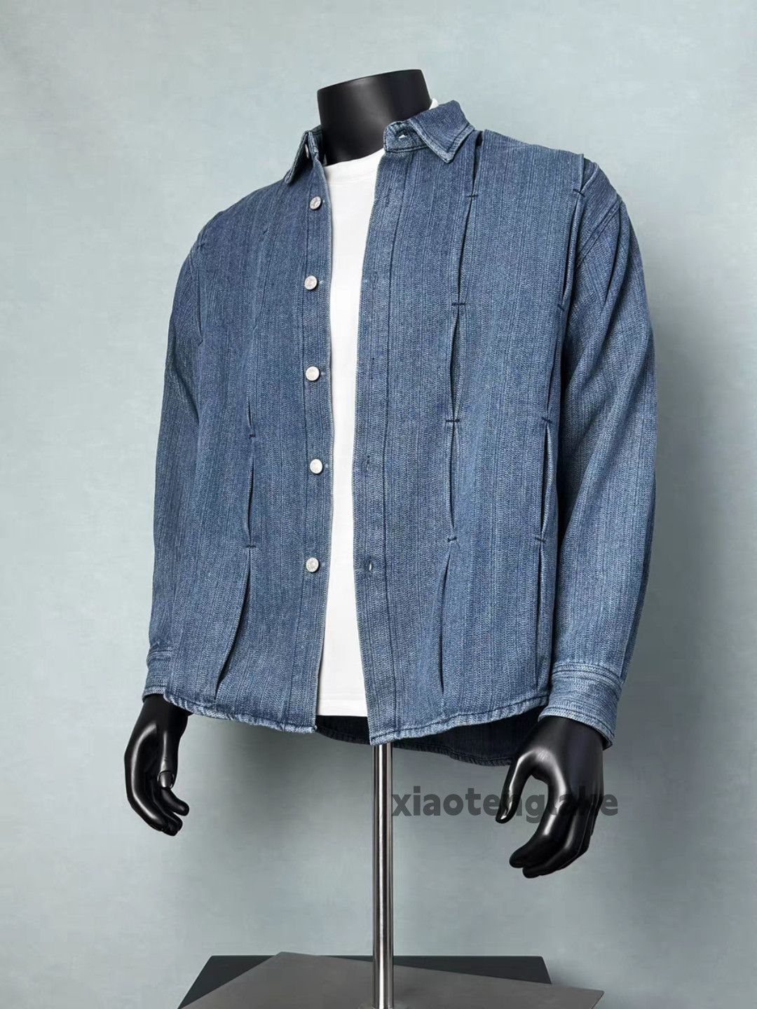 Designer Unisex outdoor utility workwear pleated yuppie shirt Size US M / EU 48-50 / 2 - 4 Thumbnail