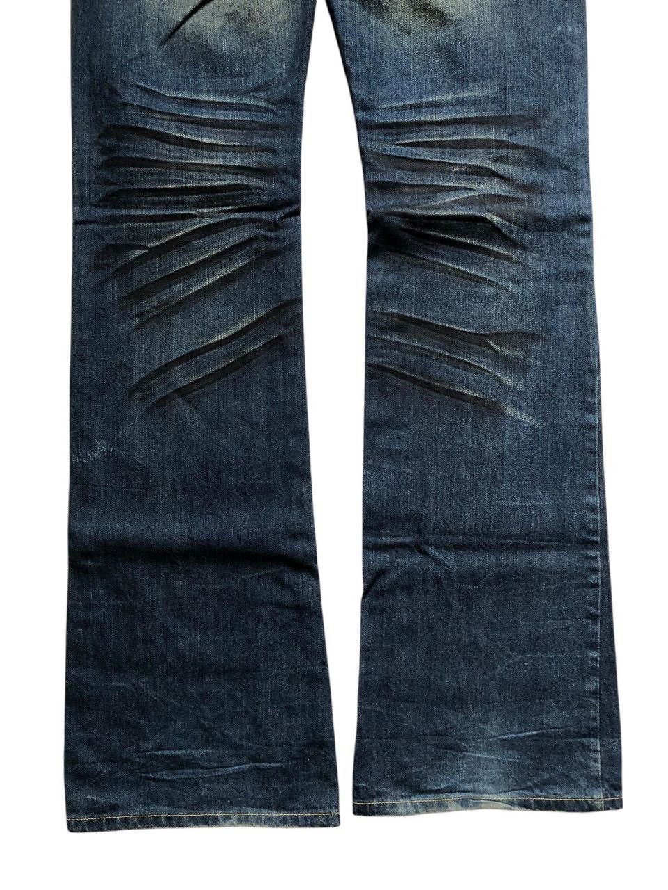 GOSTAR DE FUGA × If Six Was Nine × Le Grande Bleu (L.G.B.) Fuga Distressed Rusty Flare Jeans Size US 33 - 14 Thumbnail