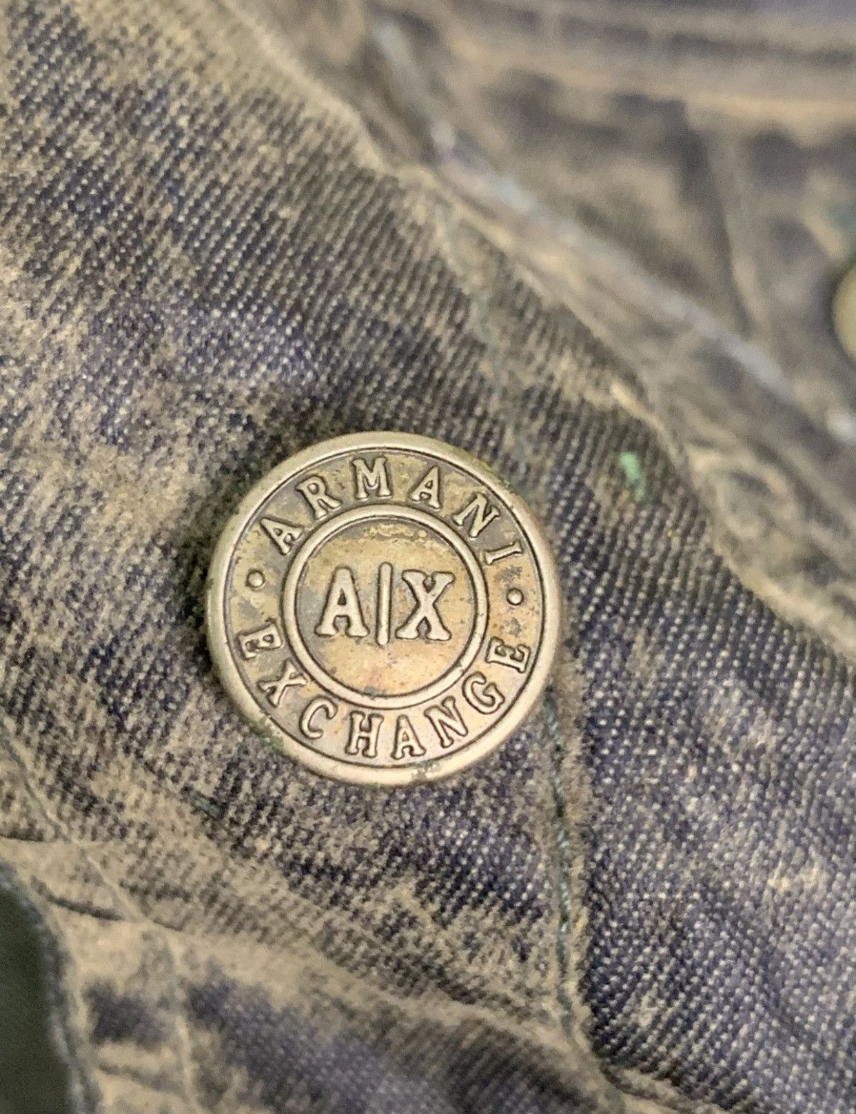 Armani Exchange Rare Design Armani Exchange Denim Jacket Size M / US 6-8 / IT 42-44 - 7 Thumbnail