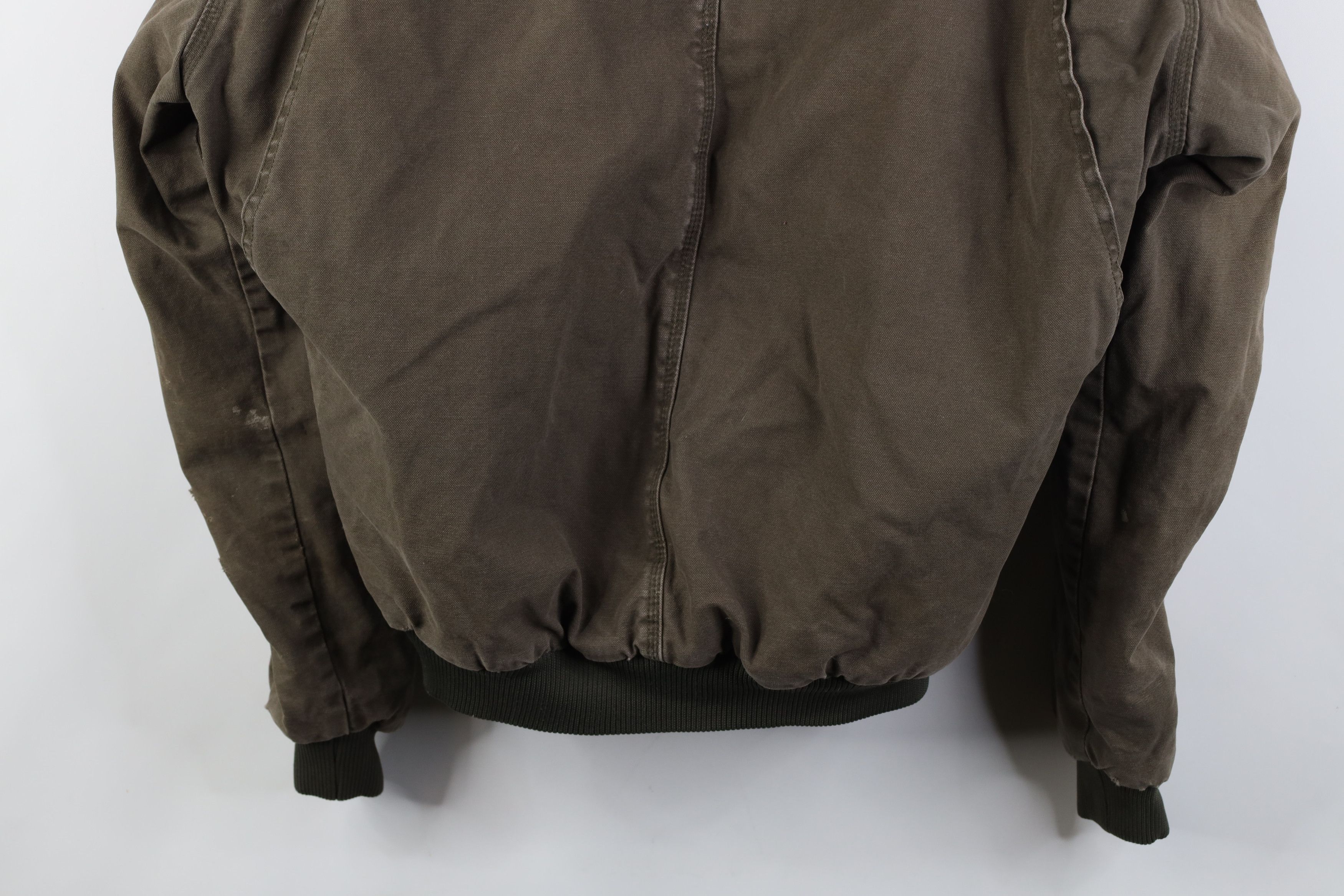 Vintage Vintage Y2K Streetwear Quilted Canvas Hooded Jacket Green Size US M / EU 48-50 / 2 - 17 Thumbnail