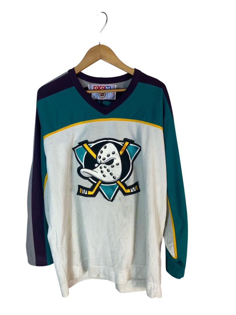 Ccm × NHL × Vintage Vintage mighty ducks hockey ice jersey with patches by ccm Size US M / EU 48-50 / 2 - 2 Thumbnail
