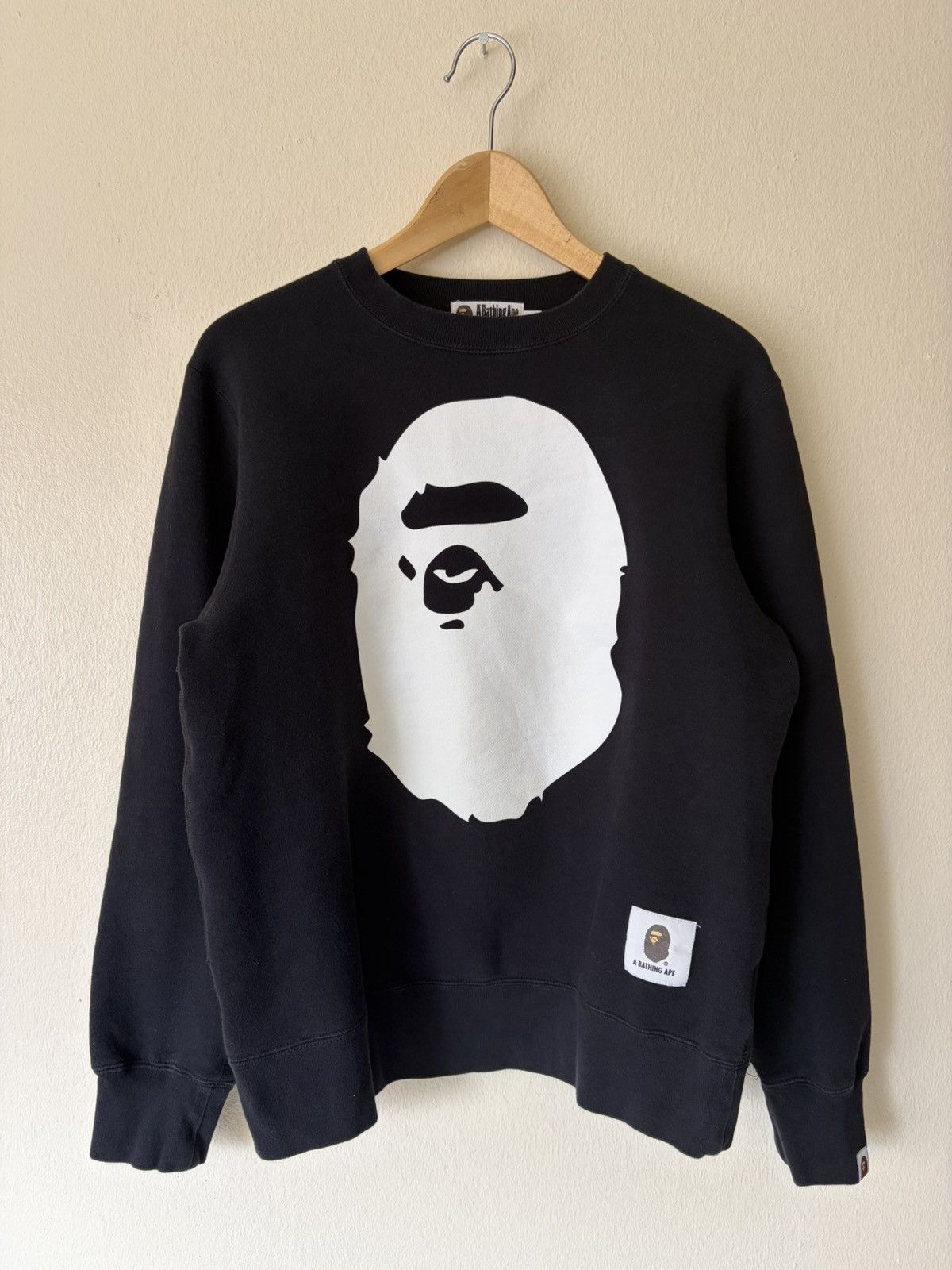 Bape Bape Premium Happy New Year Ape Head Logo Crewneck Size US M / EU 48-50 / 2 - 1 Thumbnail