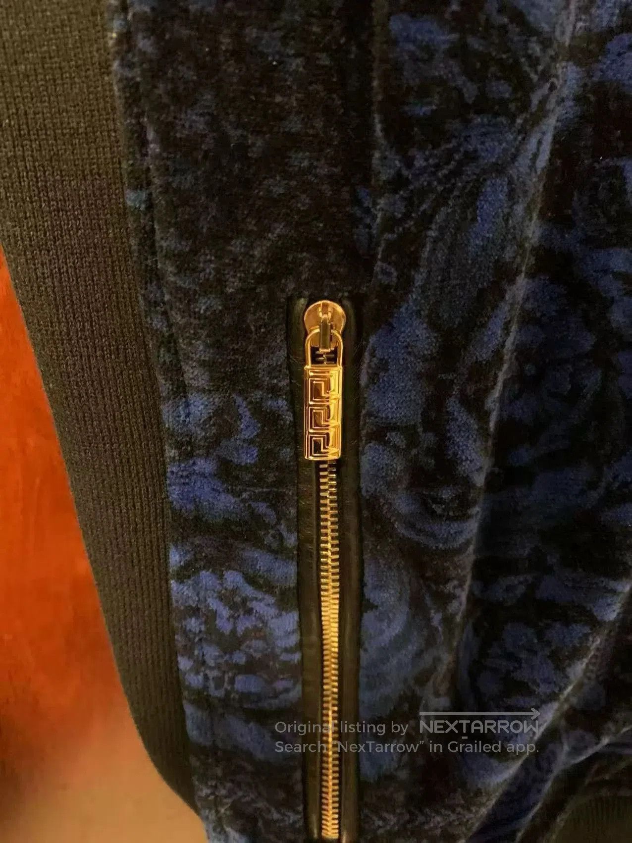 Japanese Brand Versace Men's Velvet Jacket. Size US M / EU 48-50 / 2 - 4 Thumbnail