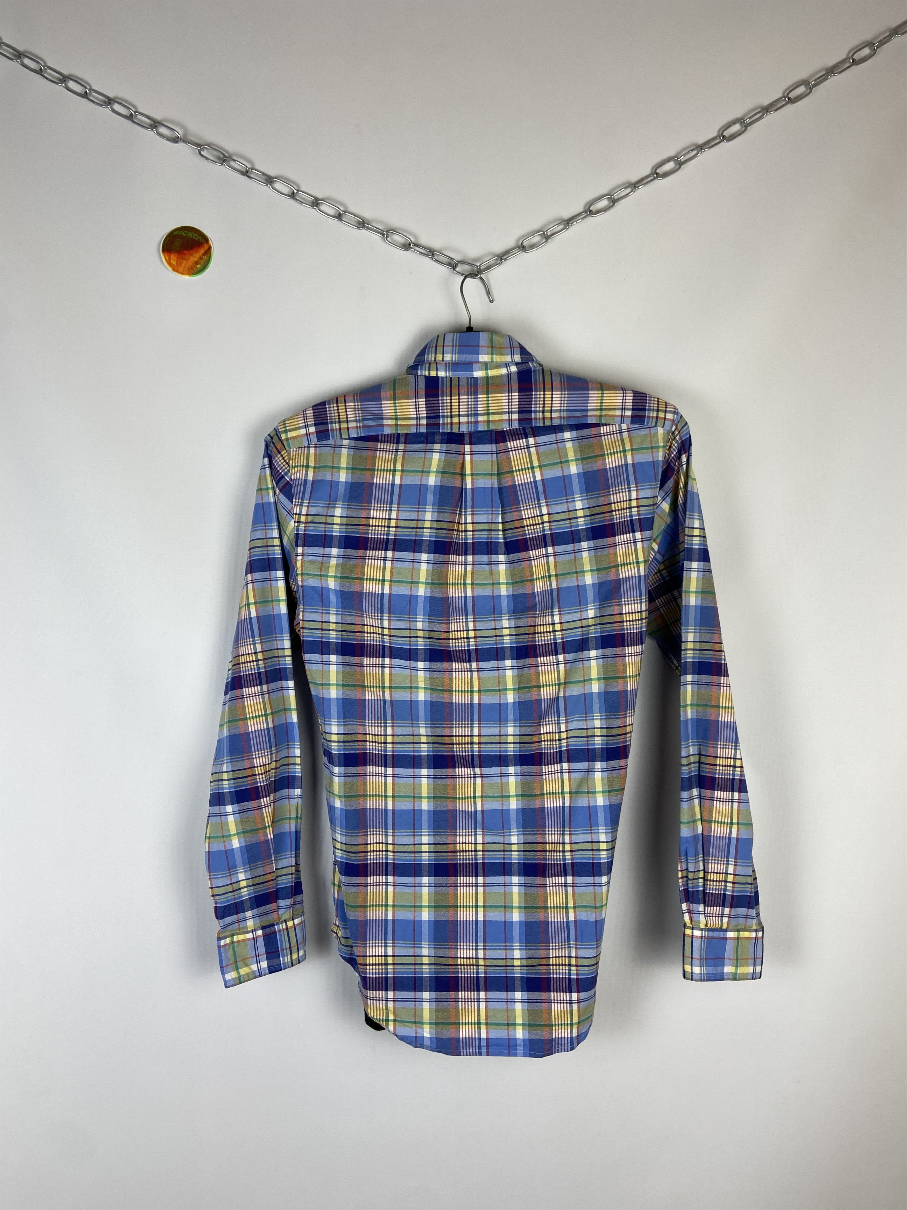 Flannel Flannel Polo Ralph Lauren Vintage Mens Shirt Size US S / EU 44-46 / 1 - 9 Thumbnail