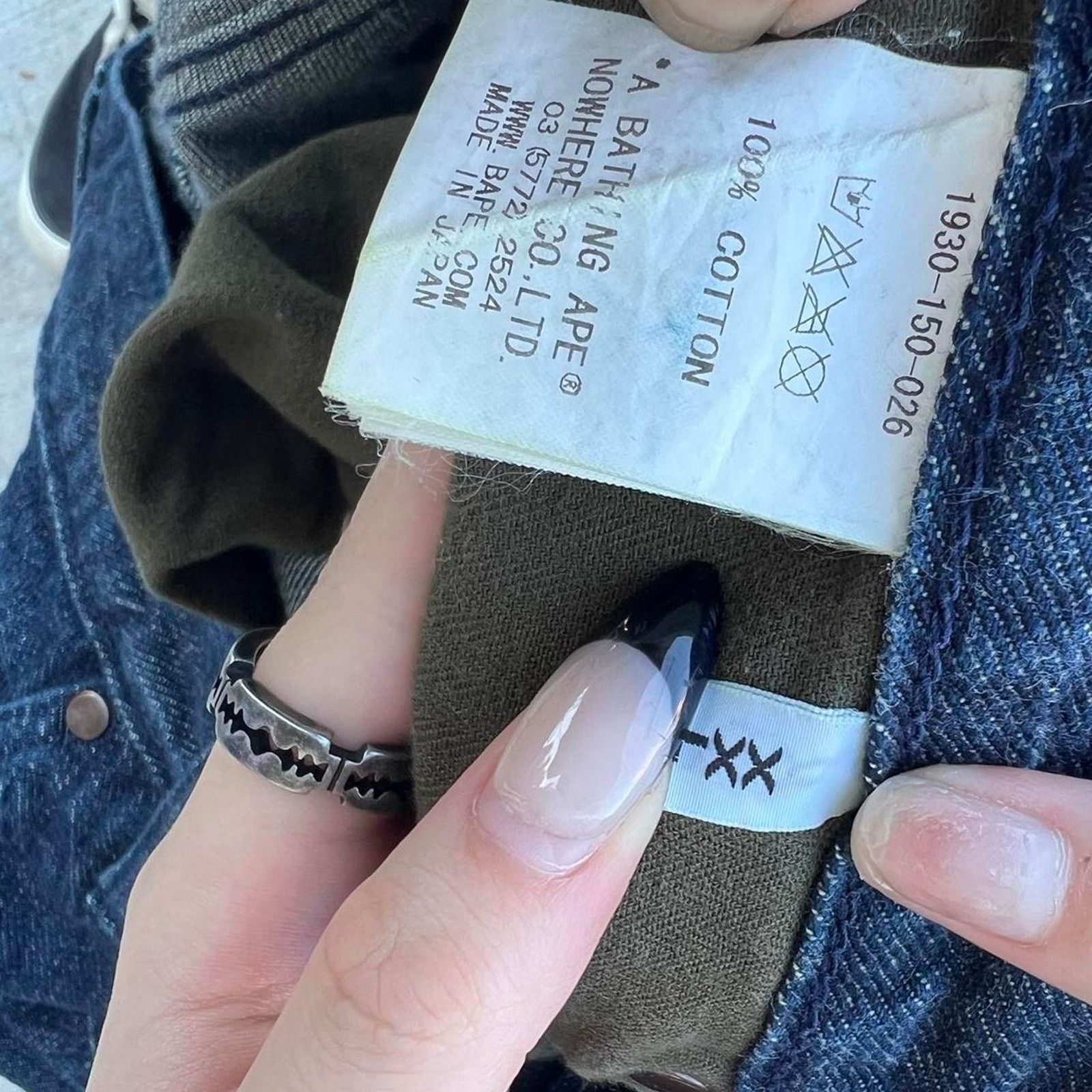 Bape Bape denim jeans 100 authentic Size US 40 / EU 56 - 8 Thumbnail