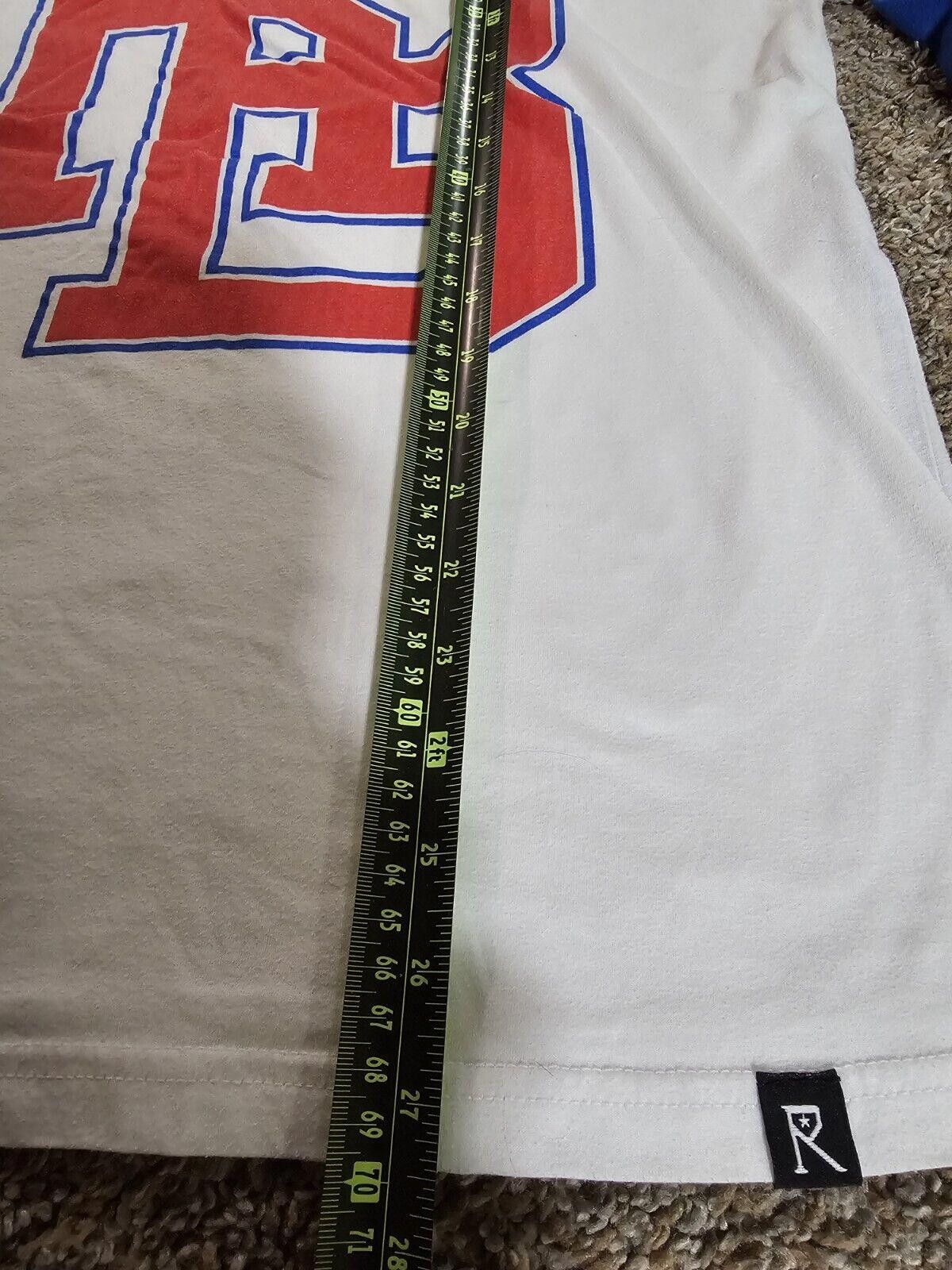 Designer Routine Baseball RB 3/4 Sleeve T-Shirt Blue Mens Large Size US L / EU 52-54 / 3 - 5 Thumbnail