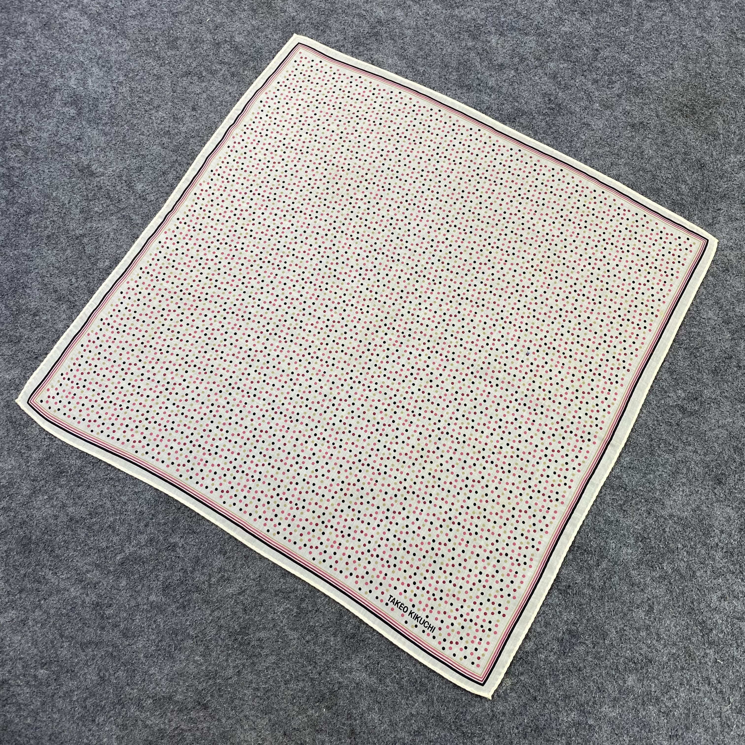Takeo Kikuchi Takeo Kikuchi Handkerchief Neckerchief Bandana-B1639 Size ONE SIZE - 4 Thumbnail
