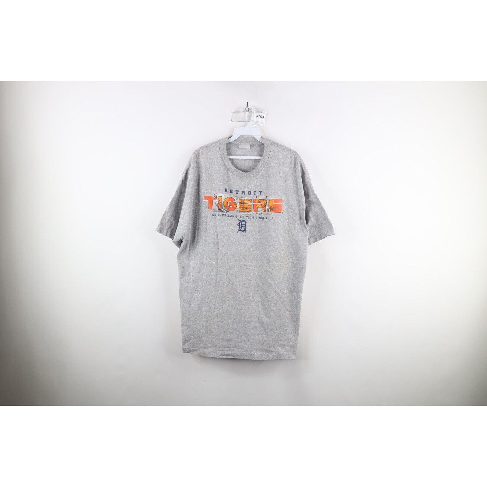 Vintage Vintage Y2K 2006 Detroit Tigers Baseball T-Shirt Size US L / EU 52-54 / 3 - 1 Thumbnail
