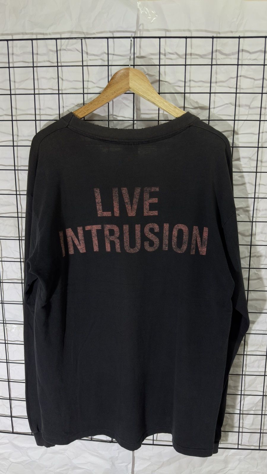 Band Tees Vintage 1995 slayer live intrusion band tee shirt Size US XL / EU 56 / 4 - 4 Thumbnail