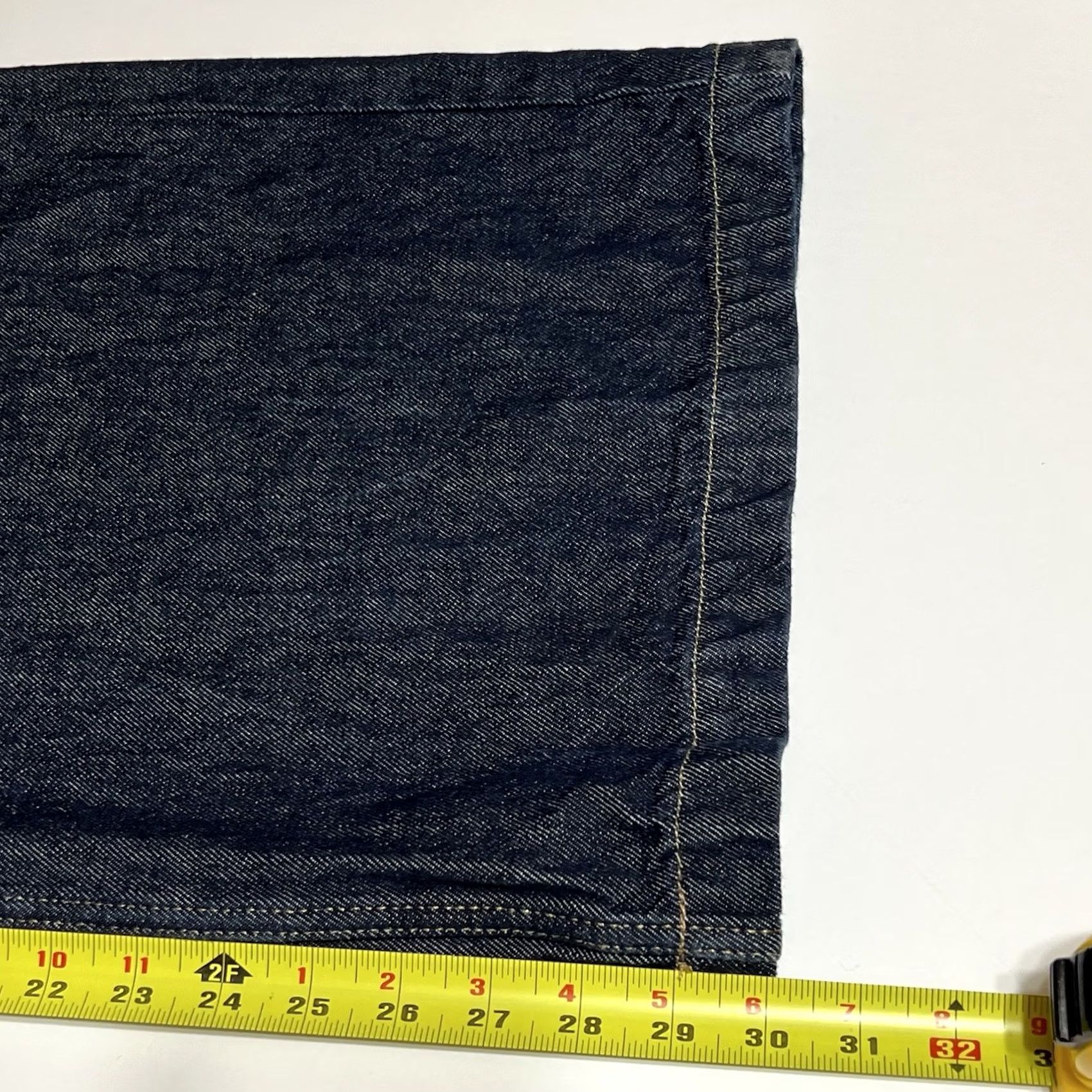 Cotton On Cotton On 91 Wide Leg High Rise Relaxed Jeans Dark Wash Blue 32x30 Womens Jeans 5-Pocket Design Size 24" / US 00 / IT 34 - 6 Thumbnail