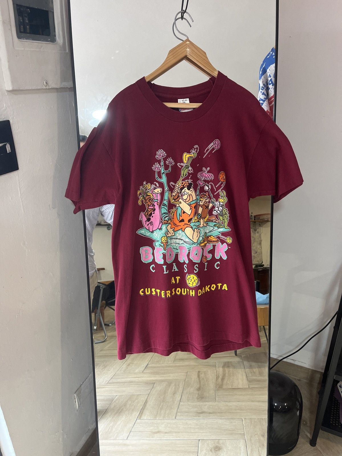 Fruit Of The Loom Vintage Flintstones tee Size US L / EU 52-54 / 3 - 1 Preview