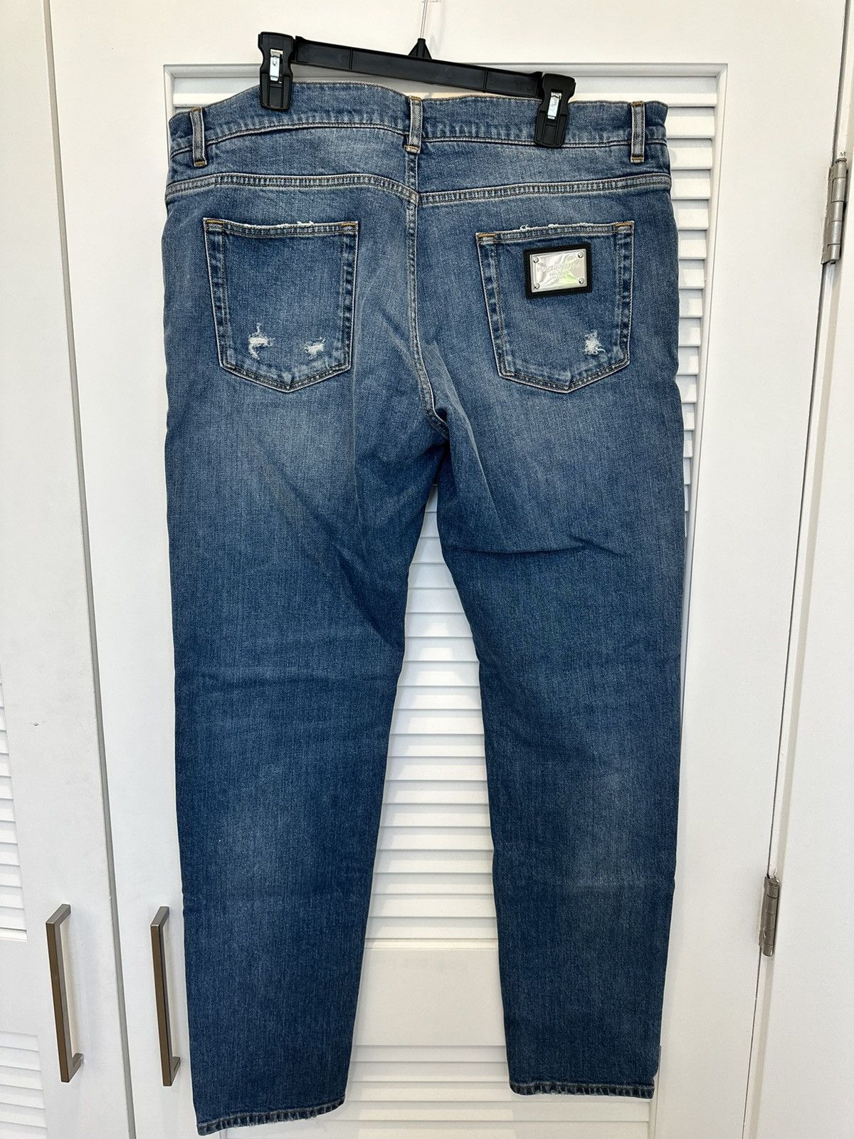 Dolce & Gabbana Dolce & Gabbana Men’s Blue Jeans Slim Fit Size US 44 / EU 60 - 2 Thumbnail