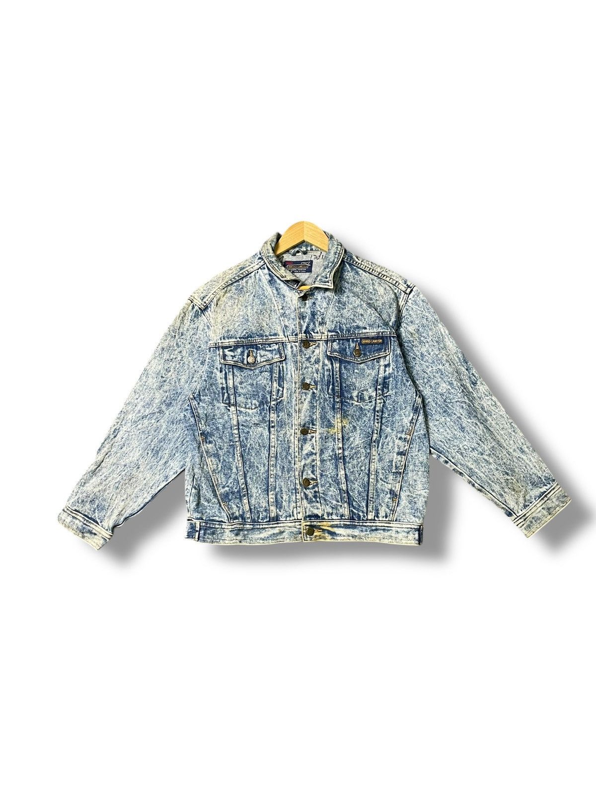 Japanese Brand × Vintage Vintage Grand Canyon Trucker Denim Jacket (31) Size US M / EU 48-50 / 2 - 1 Thumbnail