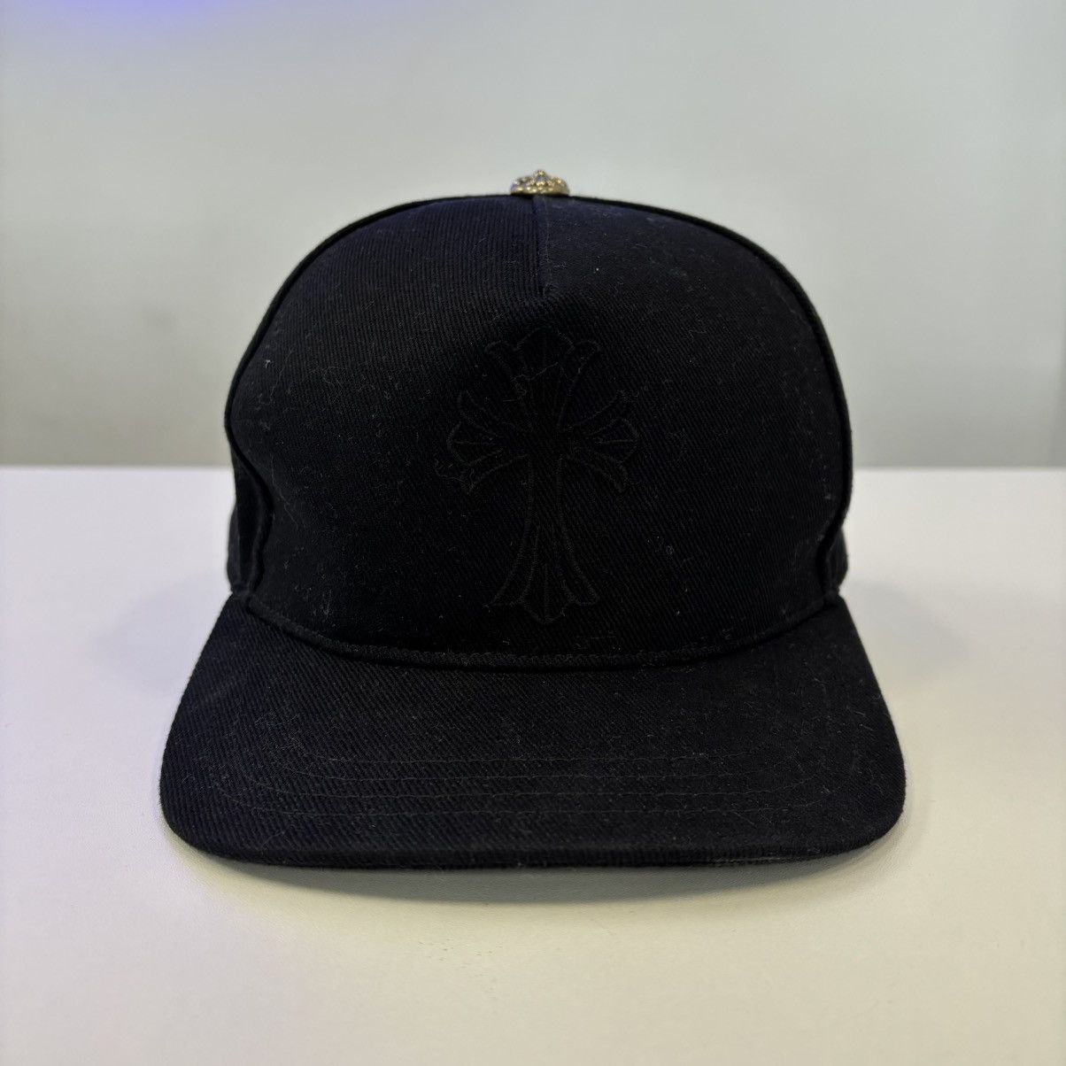 Chrome Hearts Embroidered Cross Logo Hat