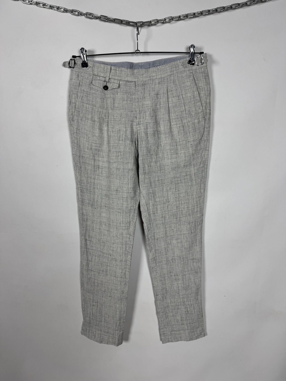 Suitsupply SuitSupply Bretwood Pure Linen Pants Tessuti Sondrio Size 46 Size US 32 / EU 48 - 1 Thumbnail