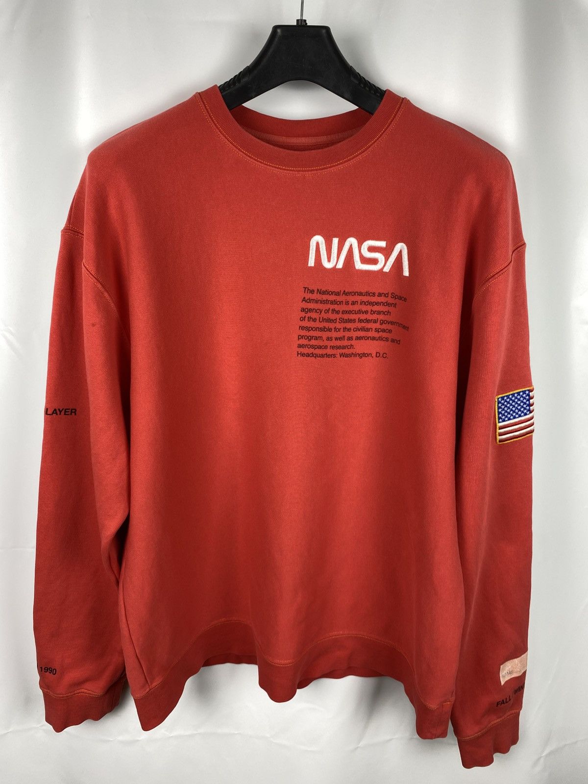 Heron Preston Heron Preston Nasa Sweatshirt Men size M Size US M / EU 48-50 / 2 - 1 Thumbnail