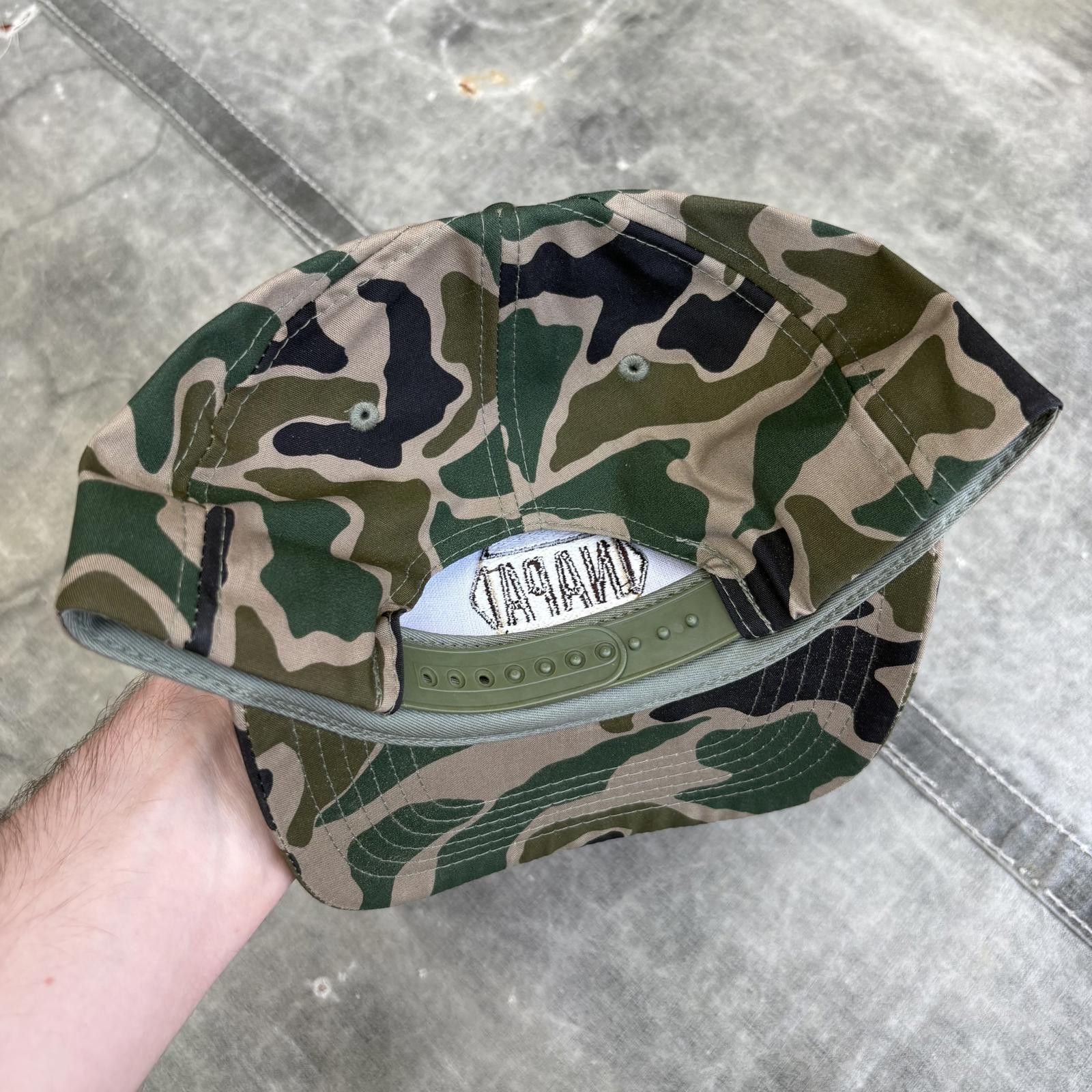 Vintage Vintage 90s Deadstock NAPA Auto Parts Duck Camo SnapBack Hat Size ONE SIZE - 2 Thumbnail