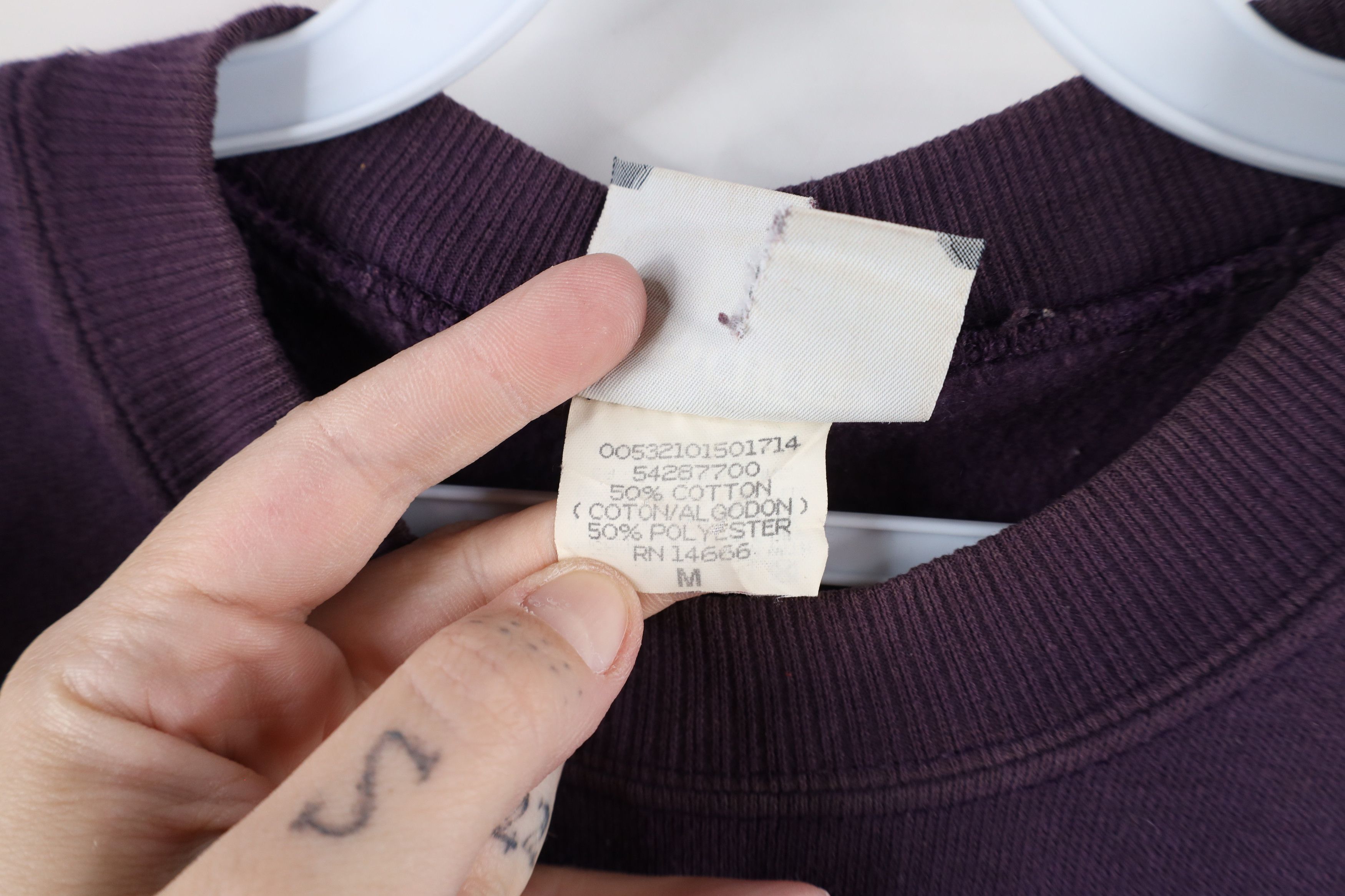 Vintage Vintage 90s Streetwear Gemini Astrology Sign Sweatshirt USA Size M / US 6-8 / IT 42-44 - 7 Thumbnail