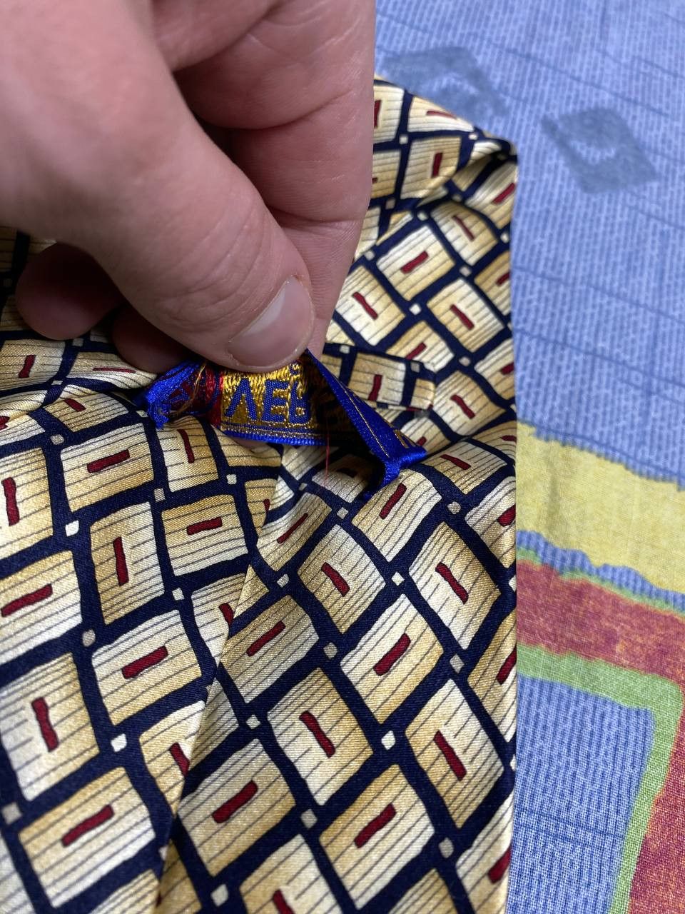 Versace Vintage Versace Silk Tie Size ONE SIZE - 4 Thumbnail