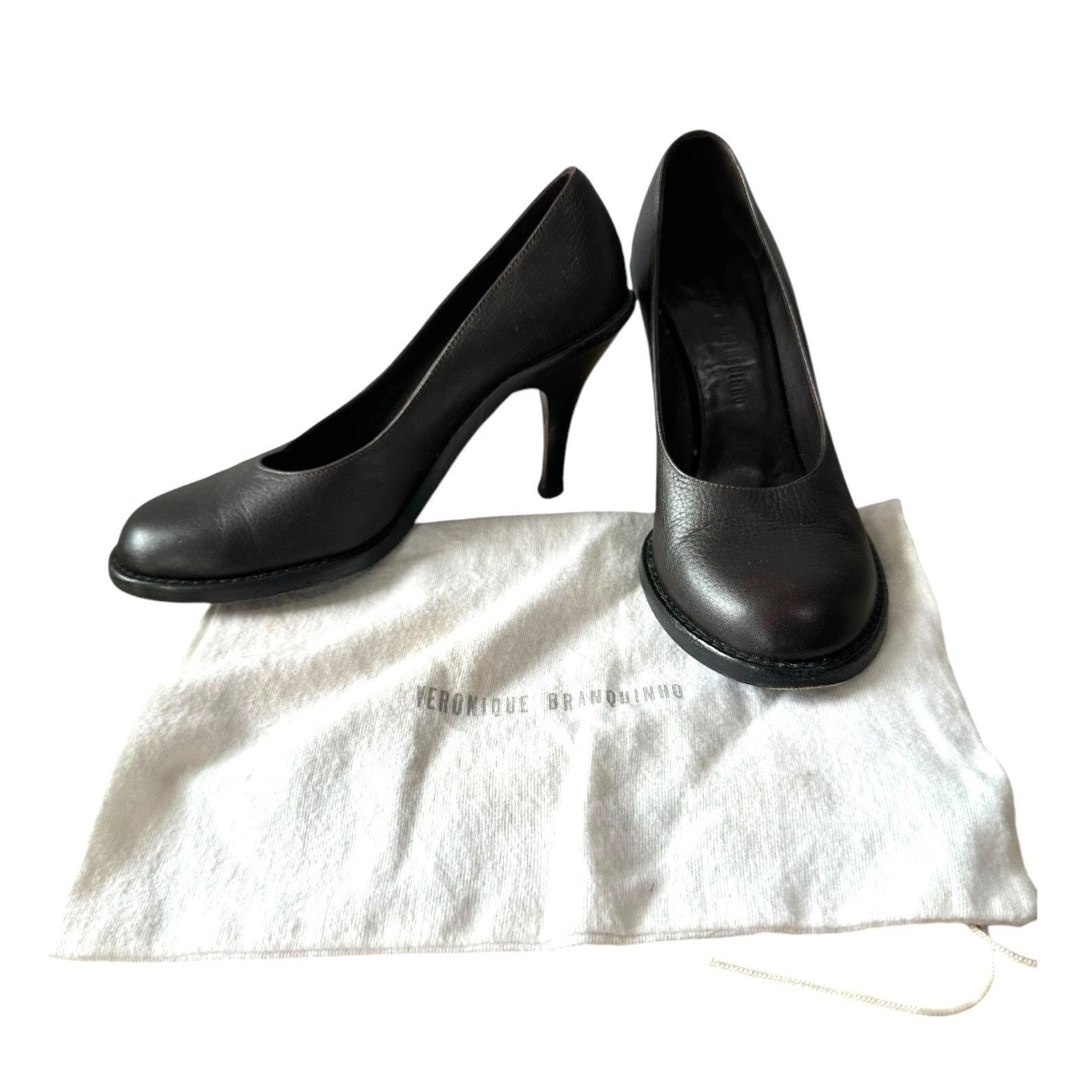 Veronique Branquinho Véronique Branquinho Leather Pumps - Size 37 - Made in Italy Size US 7 / IT 37 - 10 Thumbnail
