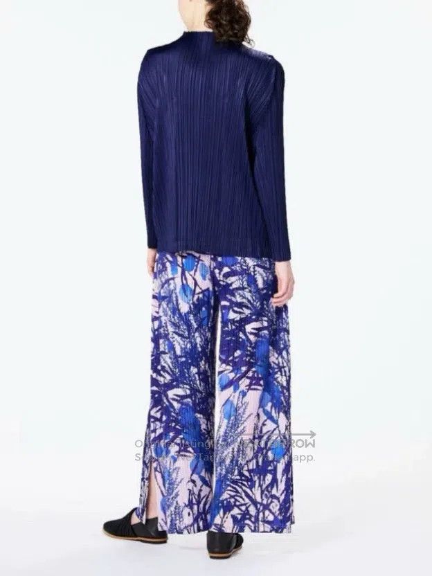 Issey Miyake Issey Miyake Blue Trousers Size 25" / US 0 / IT 36 - 8 Thumbnail