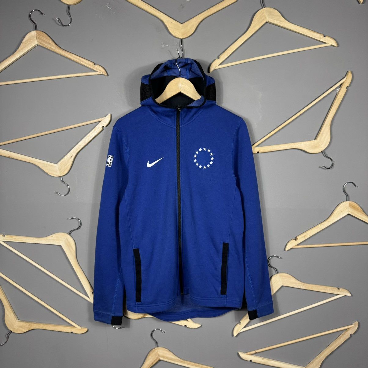 NBA × Nike Nike Dri Fit Philadelphia 76ers Showtime NBA Zip up Jacket Size XL / US 12-14 / IT 48-50 - 1 Thumbnail