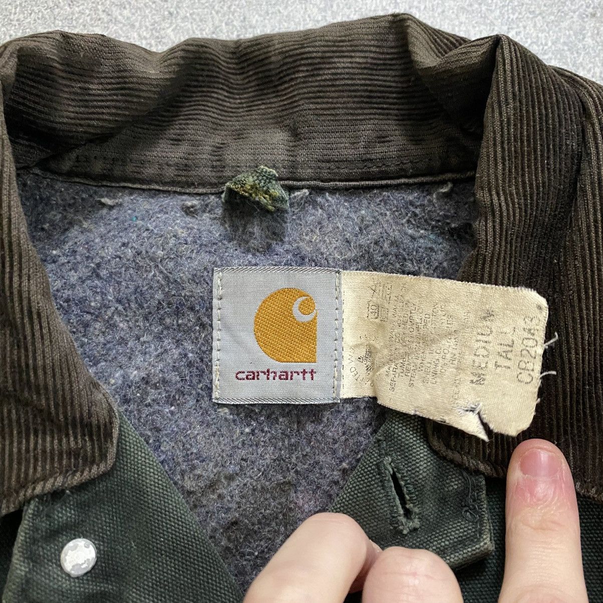 Carhartt Vintage Hooded Carhartt Jacket Size US L / EU 52-54 / 3 - 5 Thumbnail