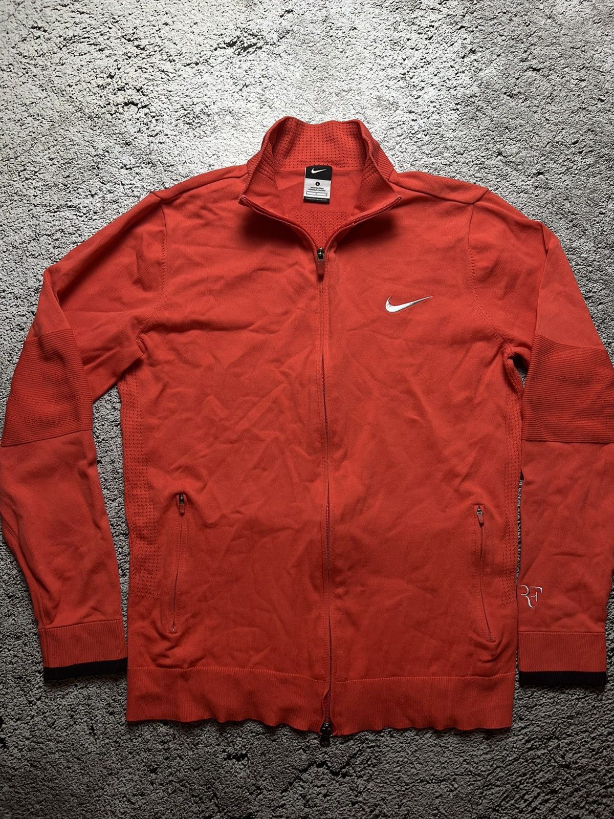 Nike Nike RF Roger Federer australian open 2014 zip track top Size US L / EU 52-54 / 3 - 1 Thumbnail