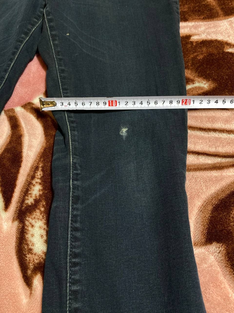 Levi's Vintage LEVI'S DEEP DENIM JEANS STRAIGHT SLIM STRETCH Size US 31 - 9 Thumbnail