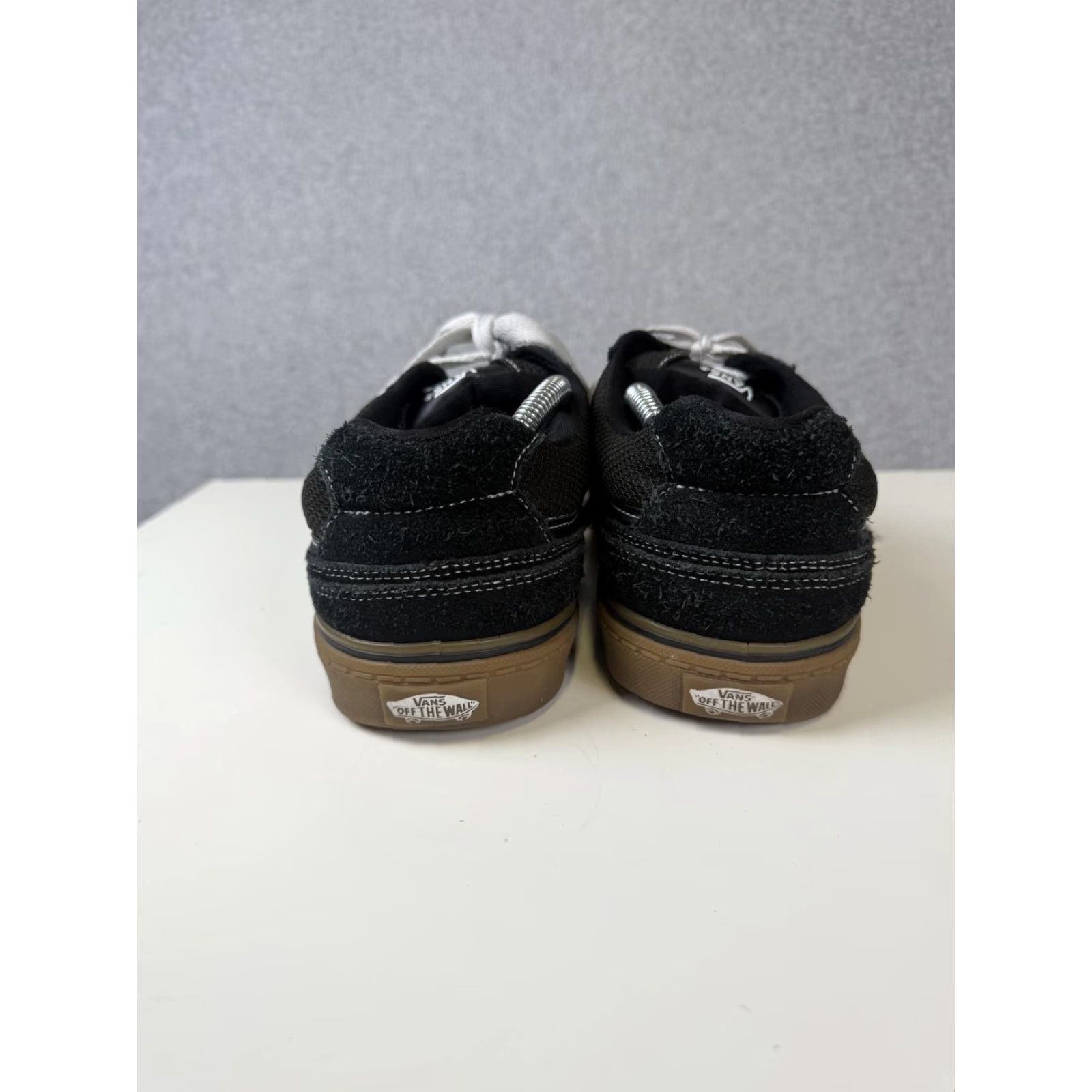 Vans VANS Sneakers Caldrone Black Low Top Suede Lace Up Mens 12 Shoe Athletic Vans Shoes Black Mens Size 12 Size US L / EU 52-54 / 3 - 5 Thumbnail