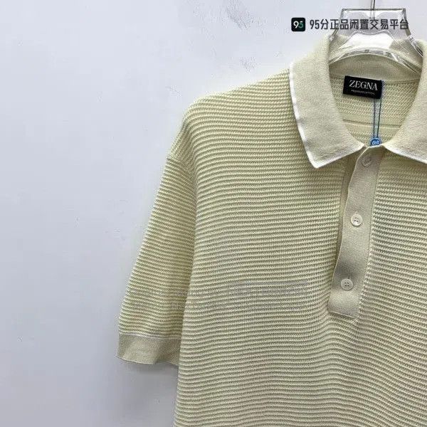 Ermenegildo Zegna Zegna Men's Solid Cotton Short. Size US XL / EU 56 / 4 - 4 Thumbnail