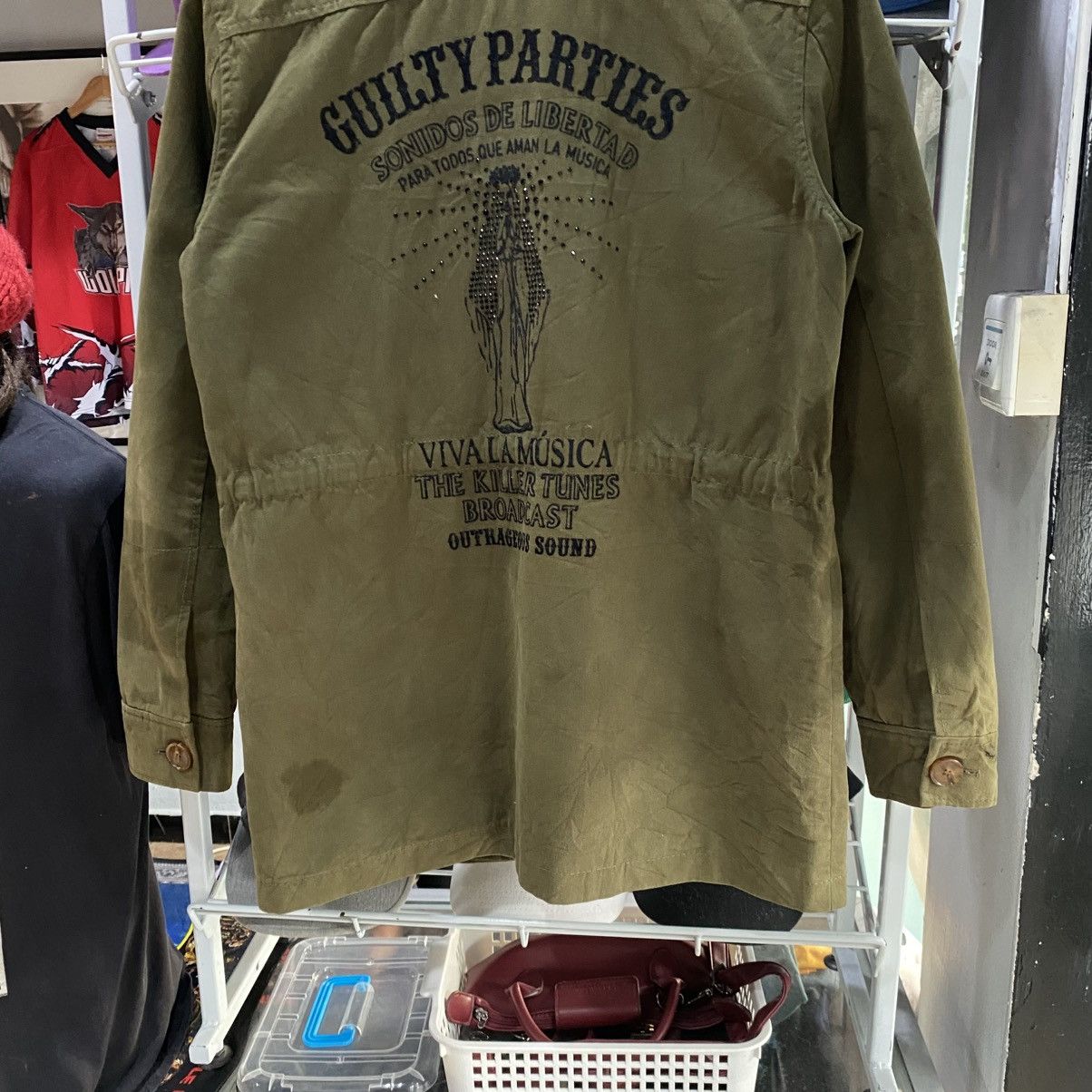 Wacko Maria Guilty Parties Outrageous Sound by Lewitt Parka Jacket Size US M / EU 48-50 / 2 - 4 Thumbnail