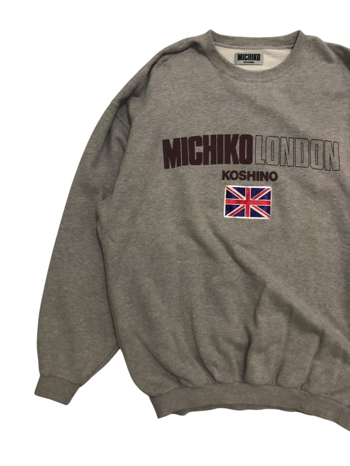 Michiko Koshino London Michiko Koshiko London Spell Out Sweatshirt Size US L / EU 52-54 / 3 - 2 Thumbnail
