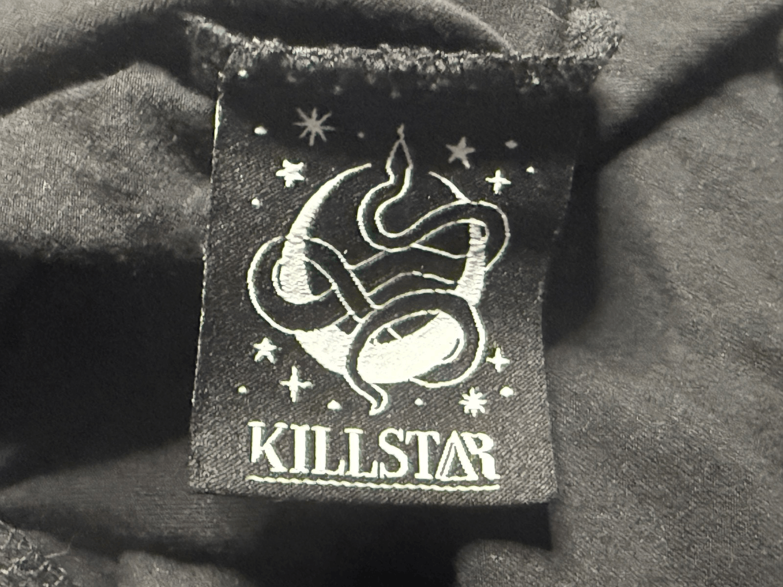 Killstar Killstar “Stop Watering Dead Plants” Gothic Split Hem Top Size XS / US 0-2 / IT 36-38 - 3 Thumbnail