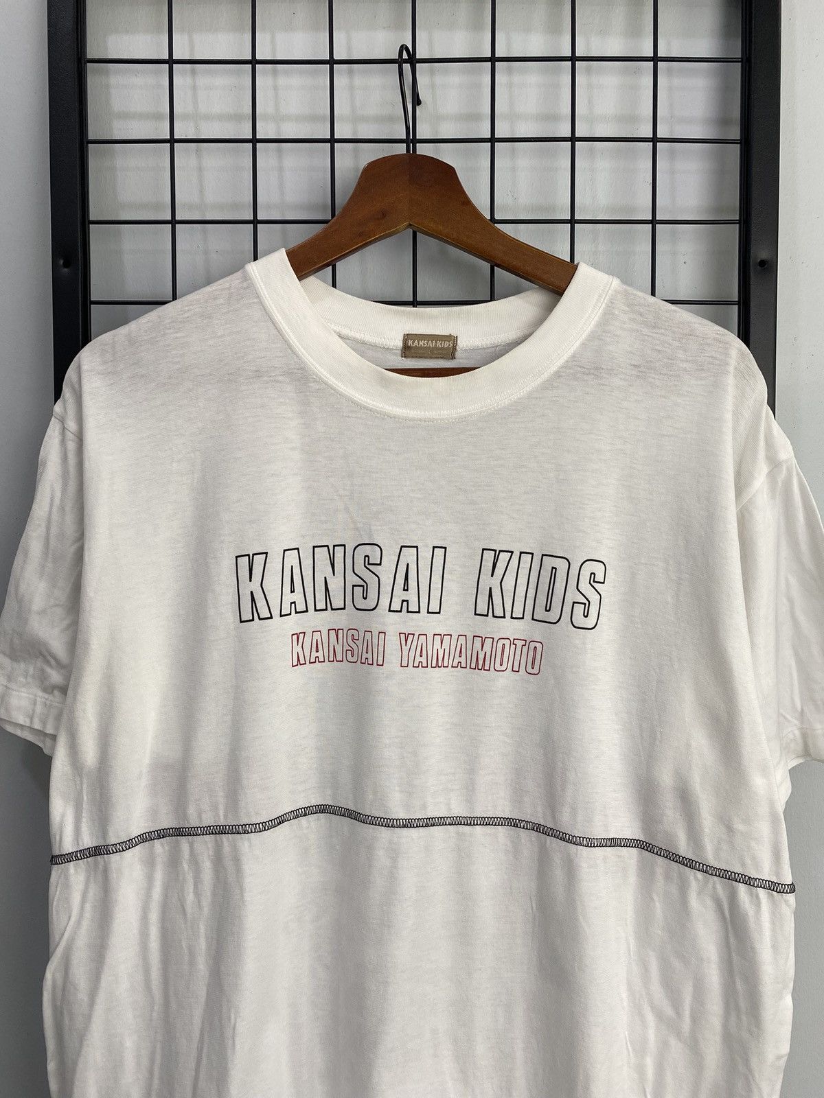 Japanese Brand × Kansai Yamamoto × Vintage Kansai Yamamoto Tshirt Size US L / EU 52-54 / 3 - 3 Thumbnail