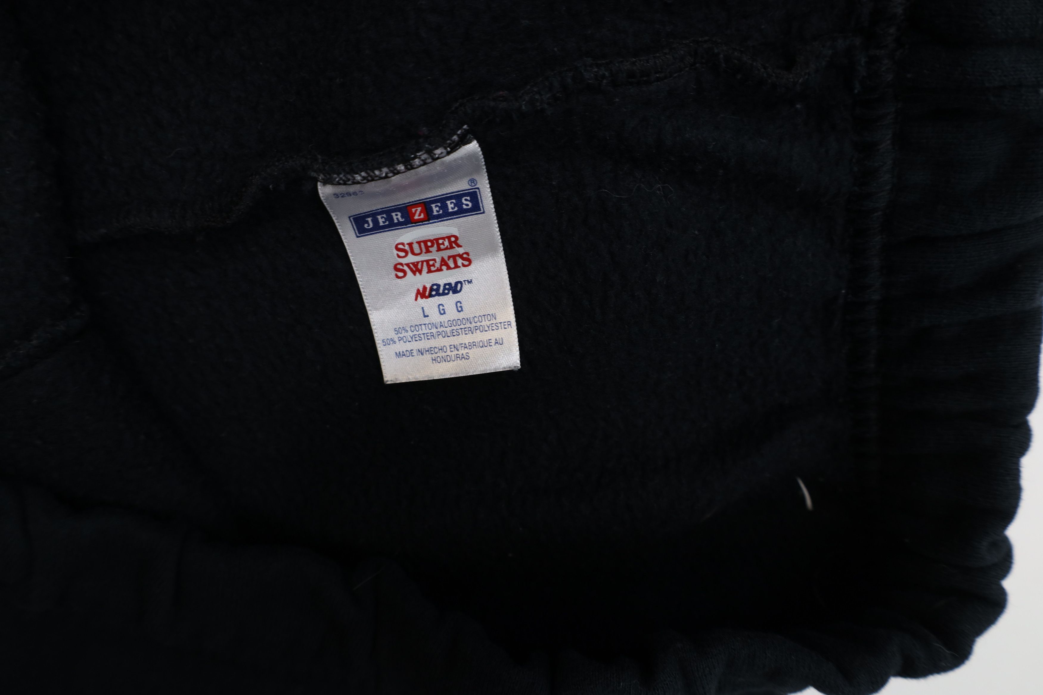 Vintage Vintage 90s Streetwear Heavyweight Sweatpants Joggers Black Size US 36 / EU 52 - 8 Thumbnail
