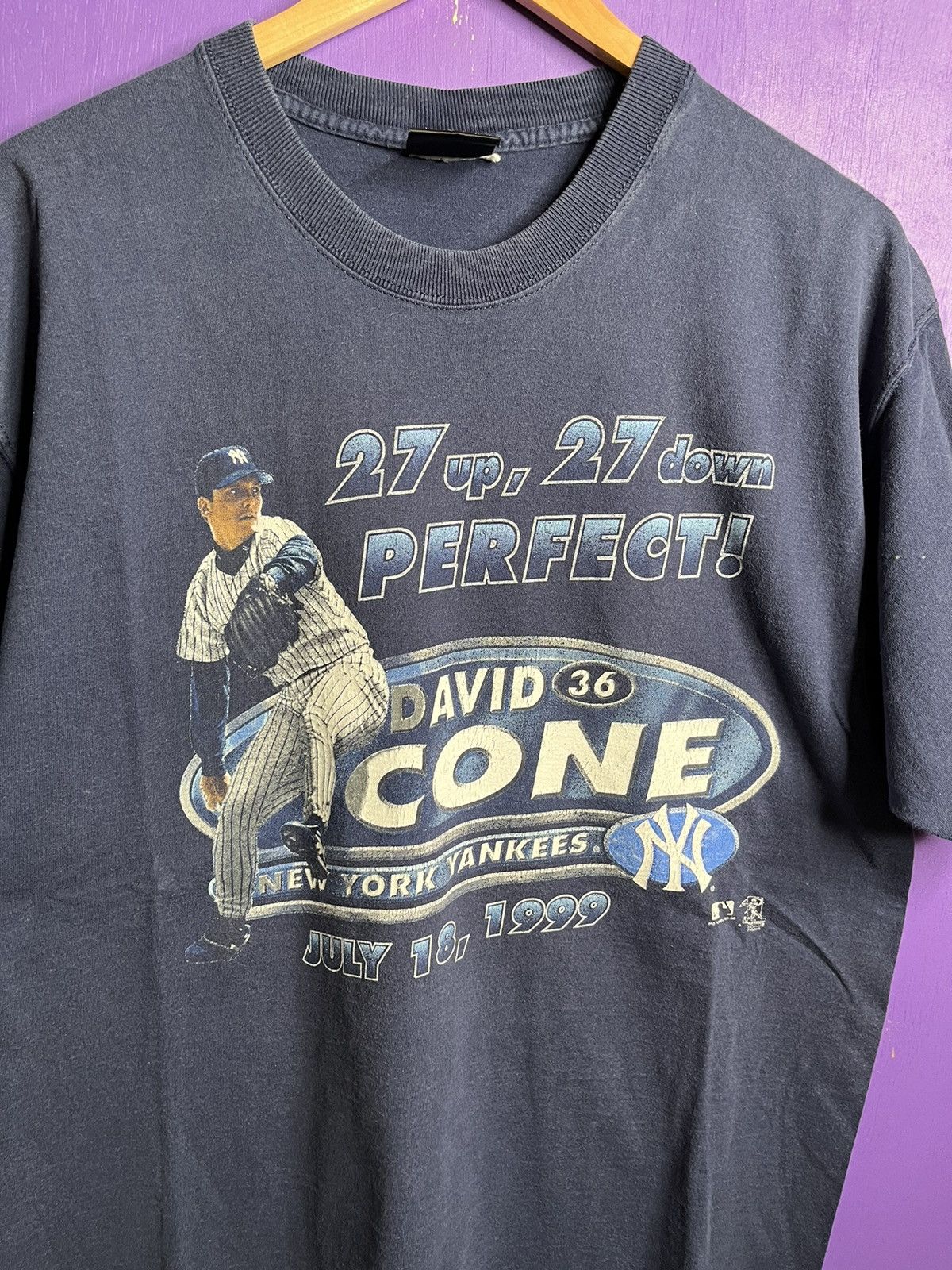 MLB × Pro Player × Vintage Vintage 1999 Pro player New York Yankees David cone tee Size US XL / EU 56 / 4 - 3 Thumbnail