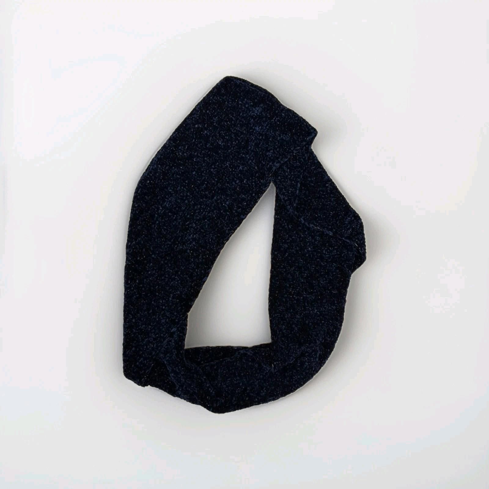 The Unbranded Brand Snuggle Up! NEW Dark Blue Hooded Knit Infinity Scarf/Muffler Size ONE SIZE - 1 Preview
