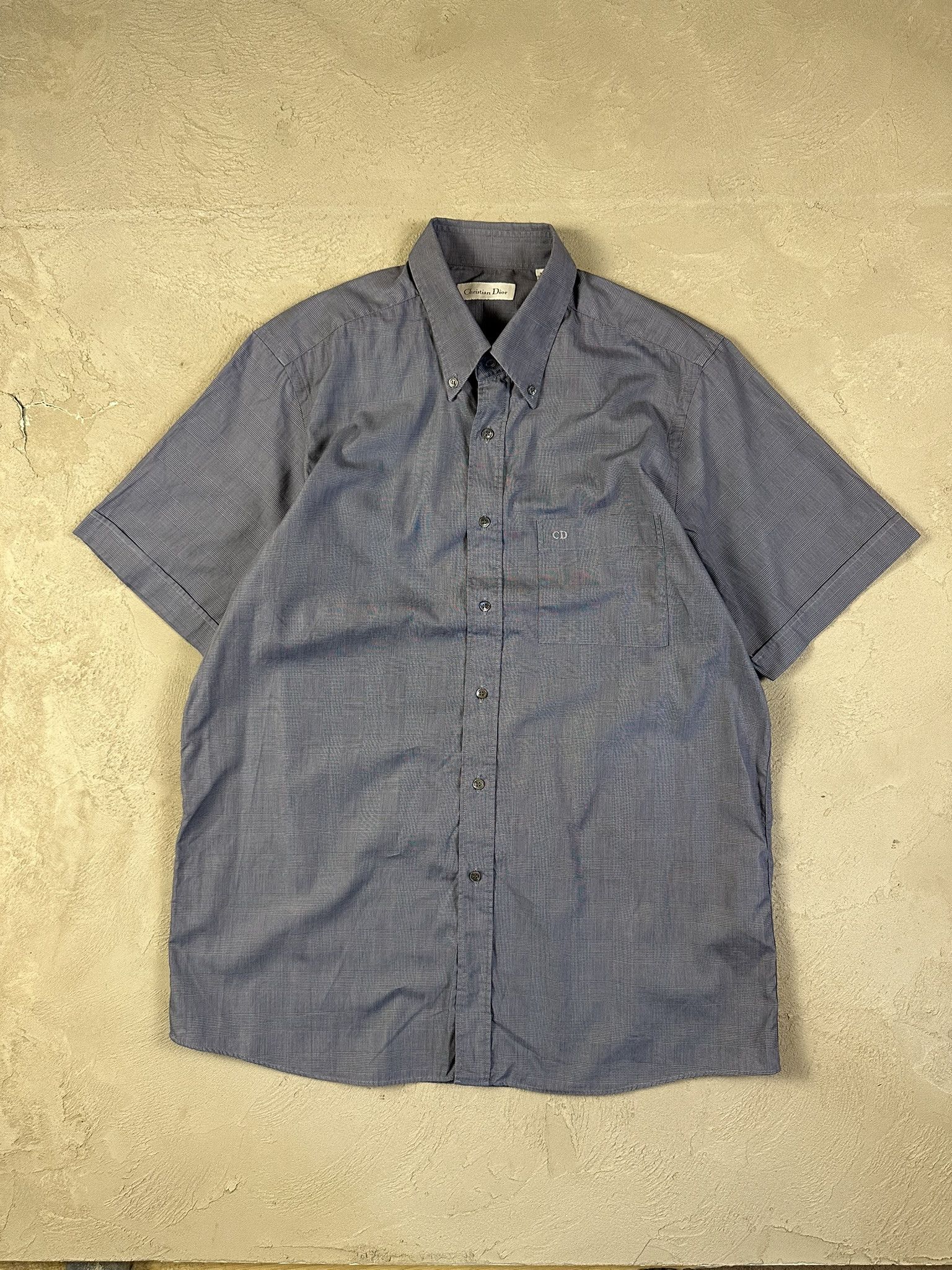 Dior Vintage Christian Dior Button Up Shirt Size US L / EU 52-54 / 3 - 1 Thumbnail
