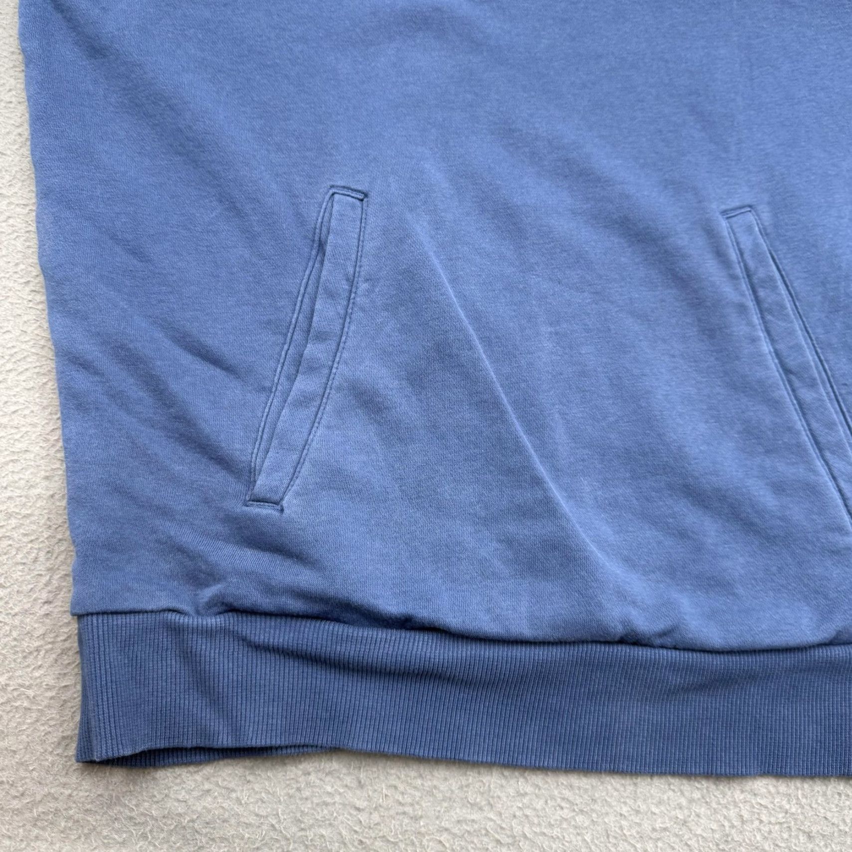 Under Armour Under Armour Hoodie Mens Small Blue Pullover Fleece Patch Logo Shoulder Panels Crew Neck Pocket Size US S / EU 44-46 / 1 - 6 Thumbnail