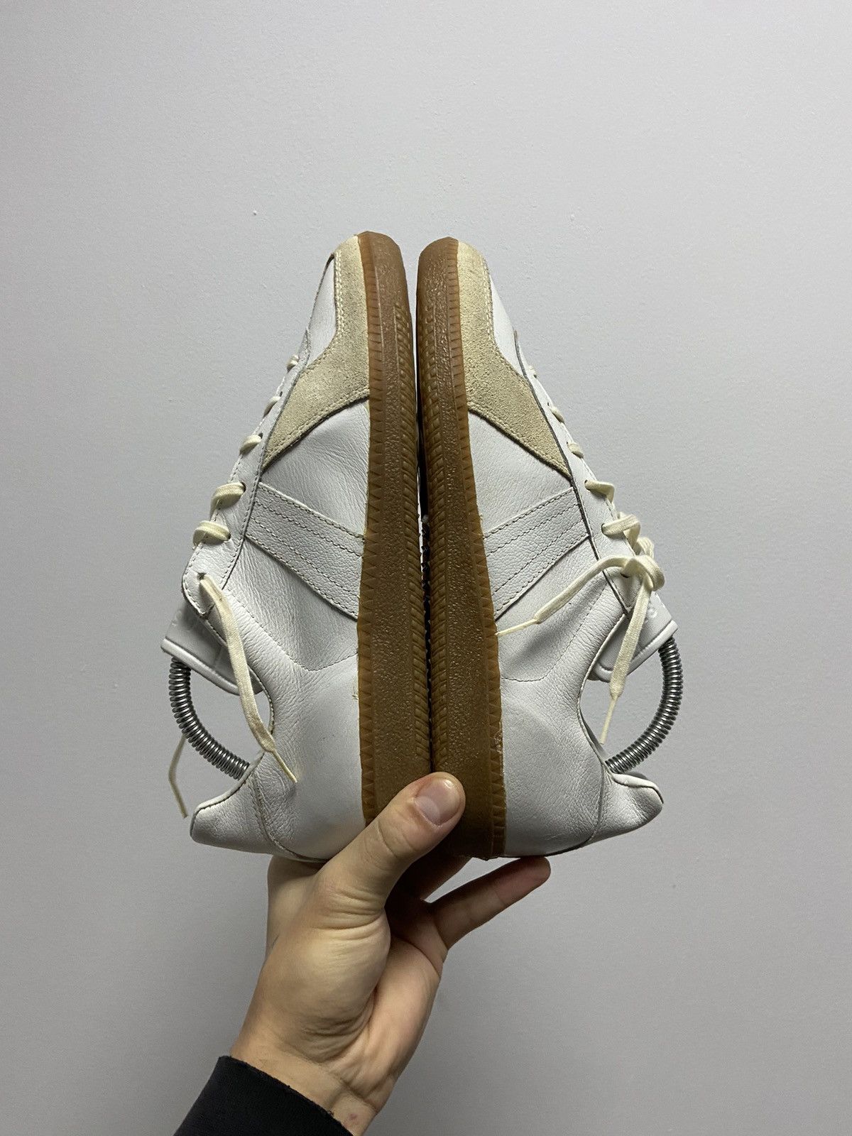 Vintage GAT BW 265 Sport Leather Trainers Vintage Shoes Sneakers Size US 8.5 / EU 41-42 - 8 Thumbnail