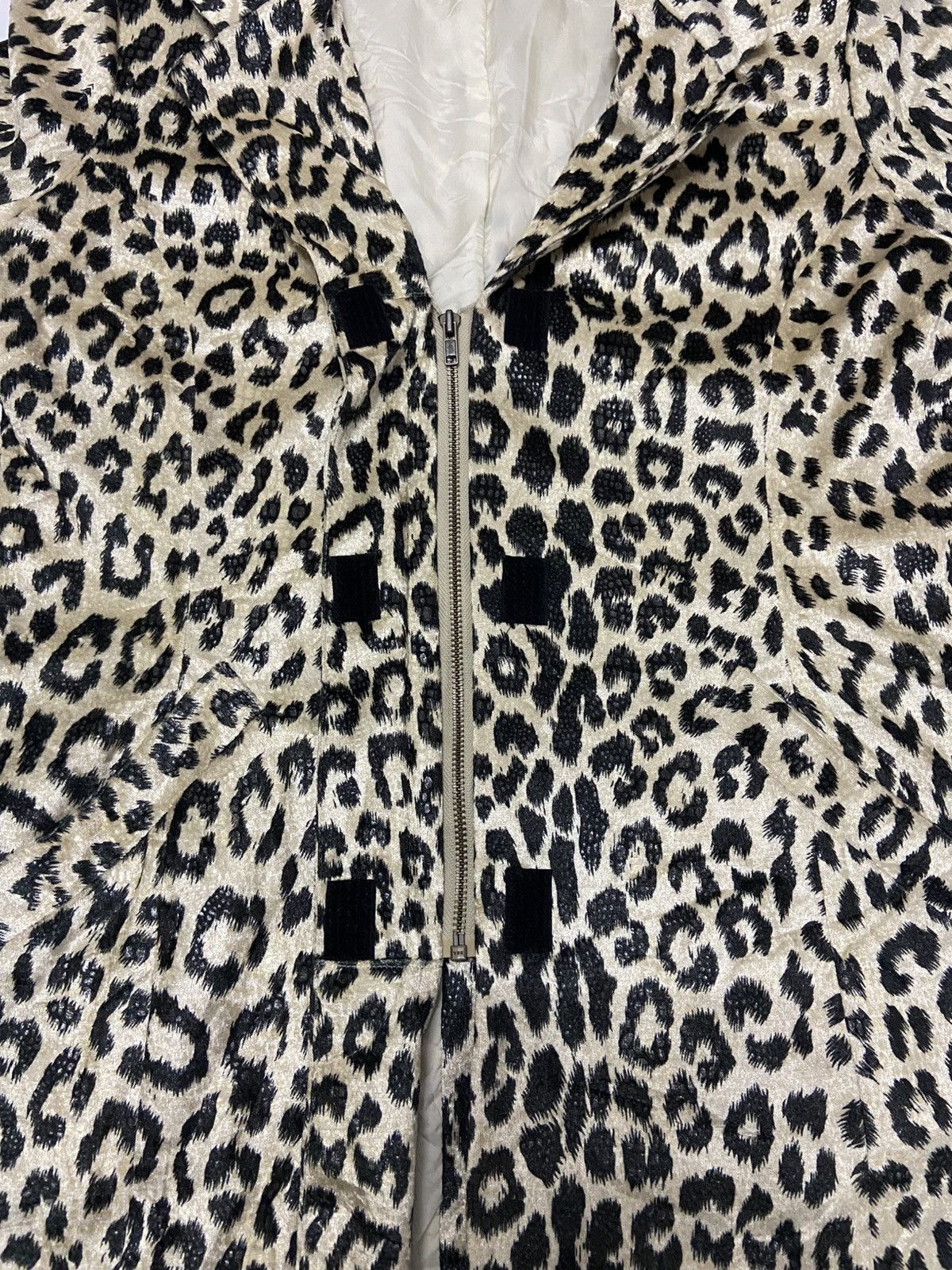 Japanese Brand MADAME NICOLE BY MITSUHIRO MATSUDA FAUX FUR TRENCH COAT Size ONE SIZE - 9 Thumbnail