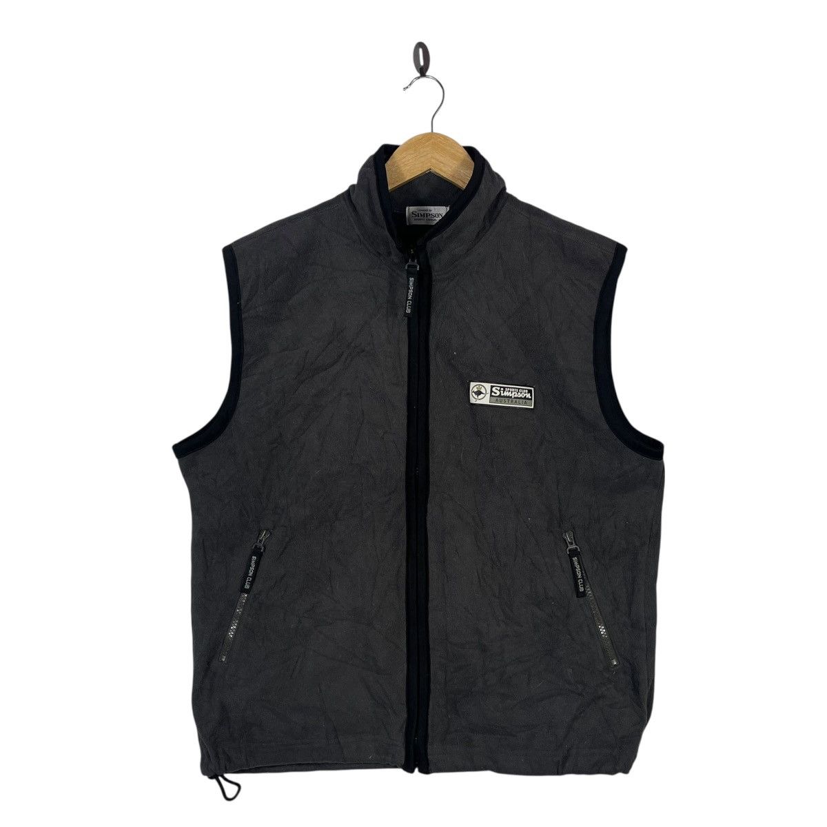 The Simpsons Vintage Simpson Australia Fleece Vest Outdoor Tactical Size US M / EU 48-50 / 2 - 1 Thumbnail
