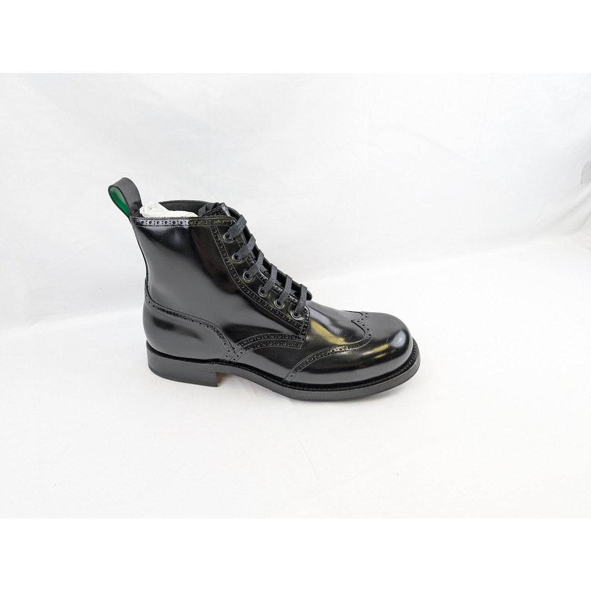 Bottega Veneta o1rshd1 Q:2 / Gloss Vinyl Wardrobe Ankle Boots in Black Size US 11 / EU 44 - 2 Thumbnail